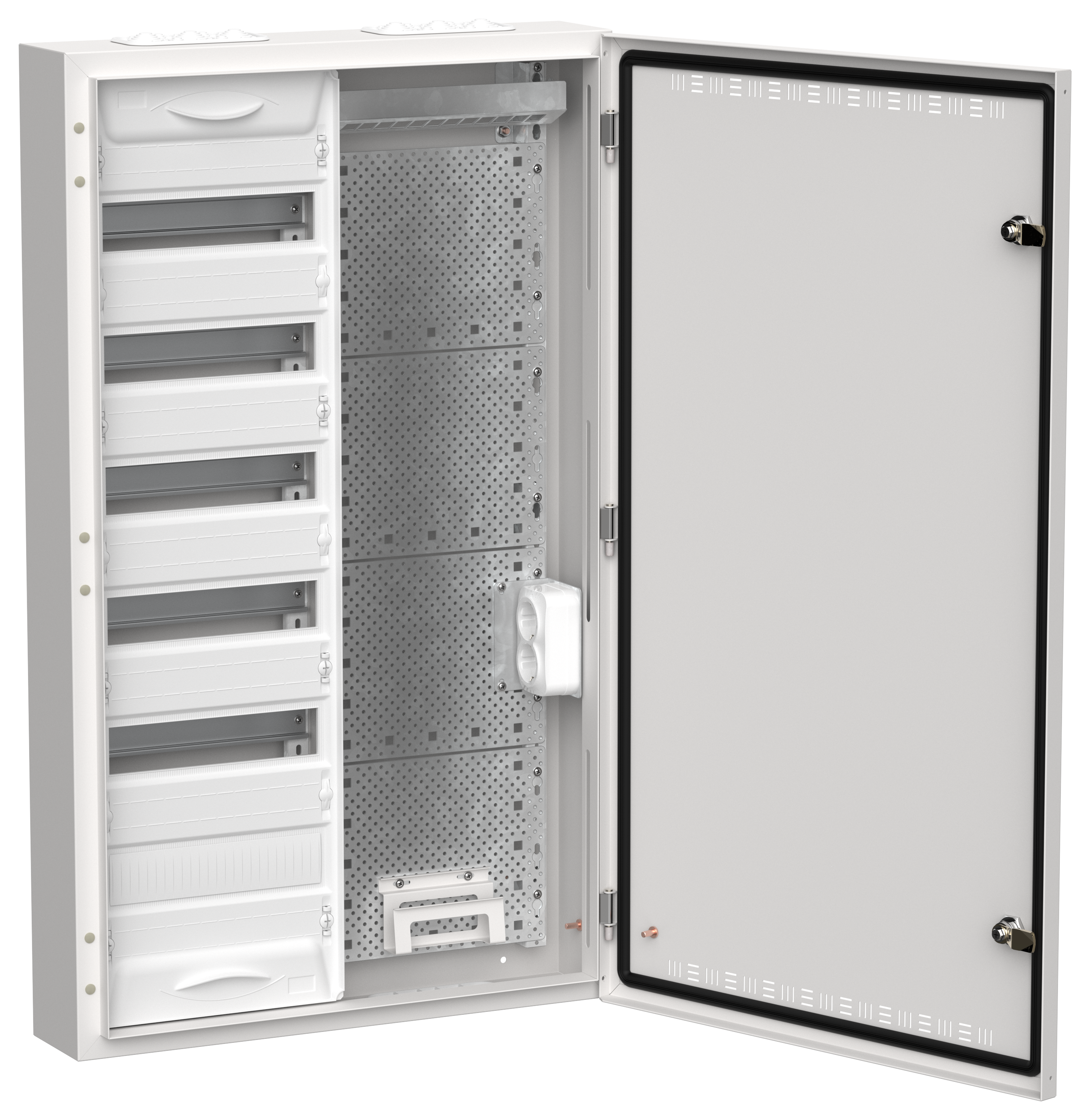 TITAN 5 Корпус комбинированный ЩРн-72 (2х72) белый IEK