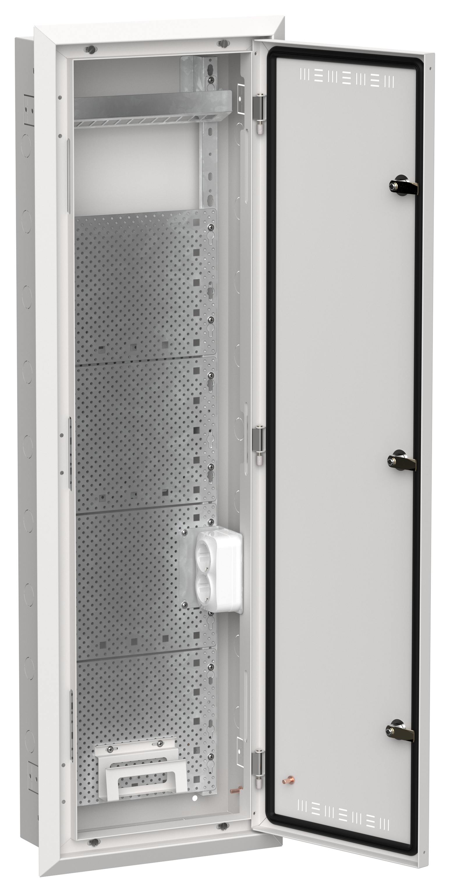 TITAN 5 Корпус мультимедиа ЩРв-84 (1х84) белый IEK