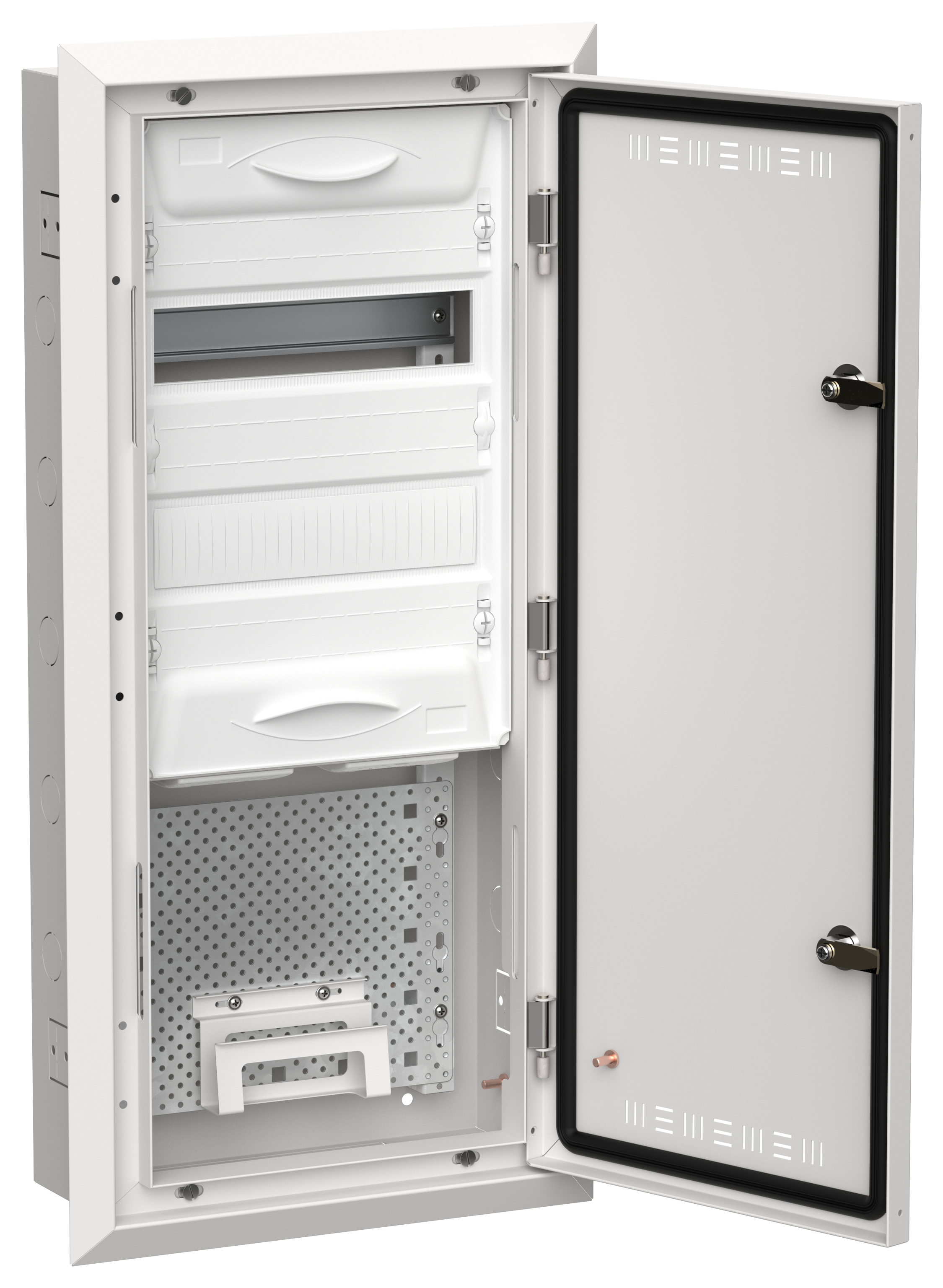 TITAN 5 Корпус комбинированный ЩРв-24 (1х48) белый IEK