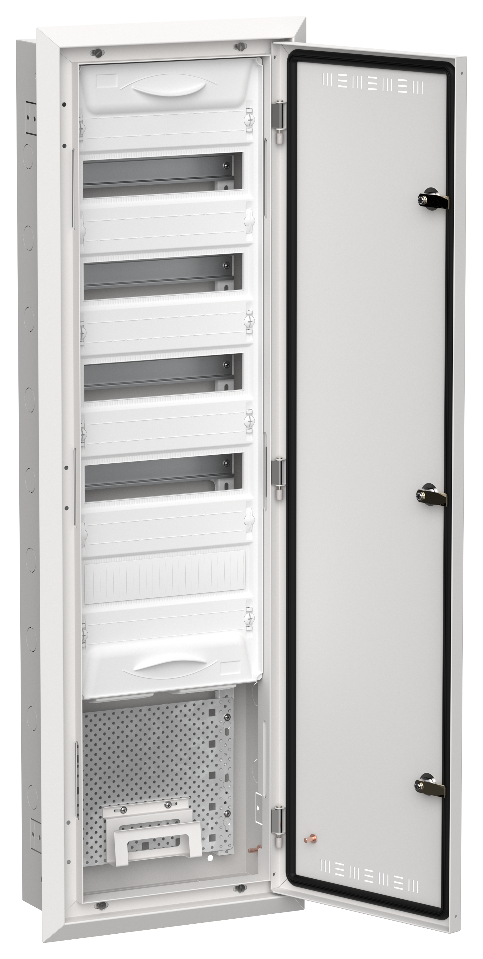 TITAN 5 Корпус комбинированный ЩРв-60 (1х84) белый IEK