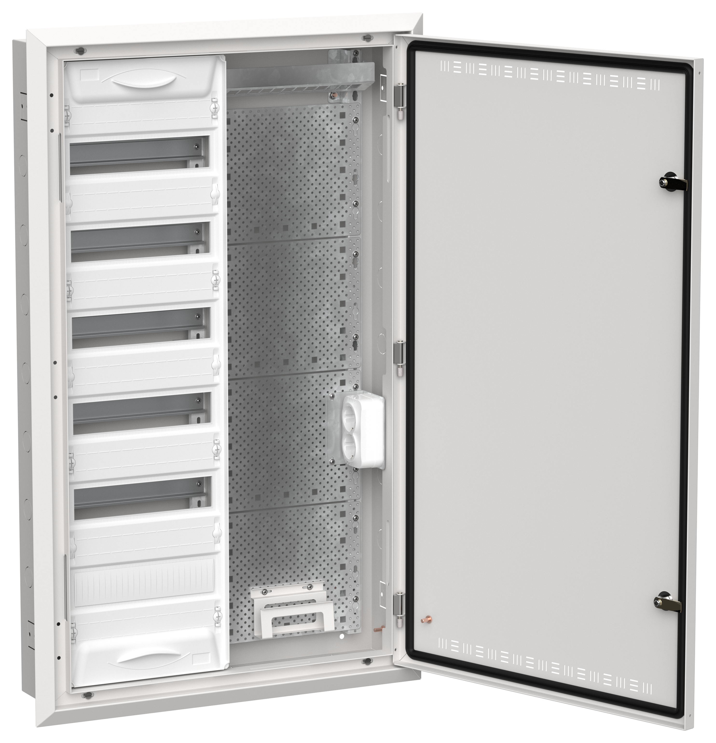 TITAN 5 Корпус комбинированный ЩРв-72 (2х72) белый IEK