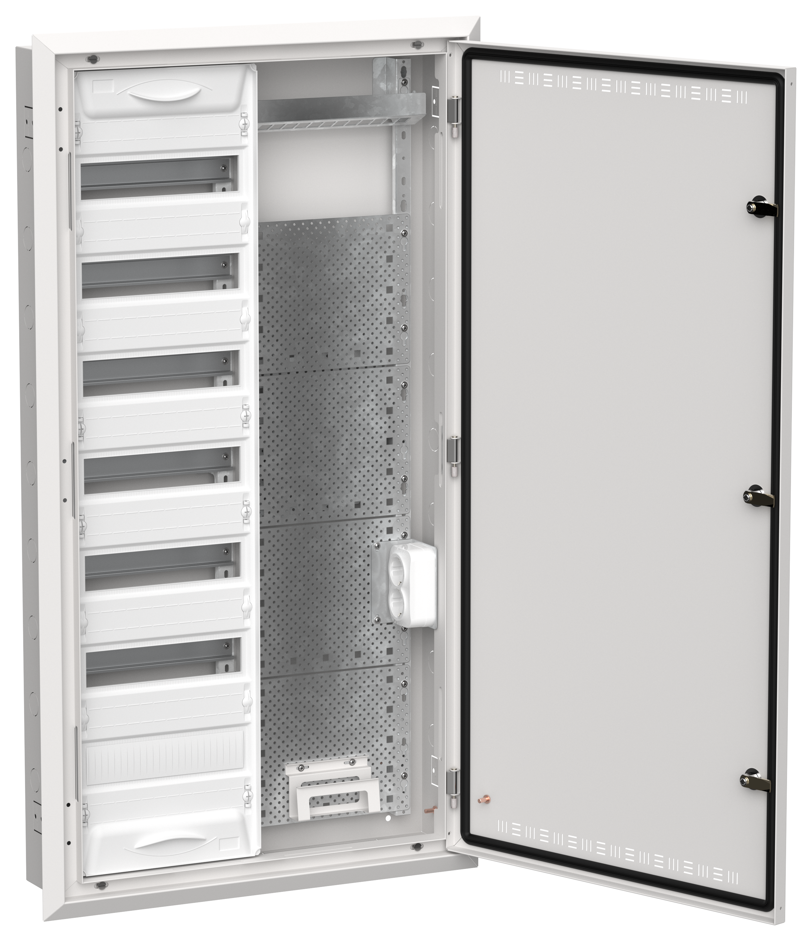 TITAN 5 Корпус комбинированный ЩРв-84 (2х84) белый IEK