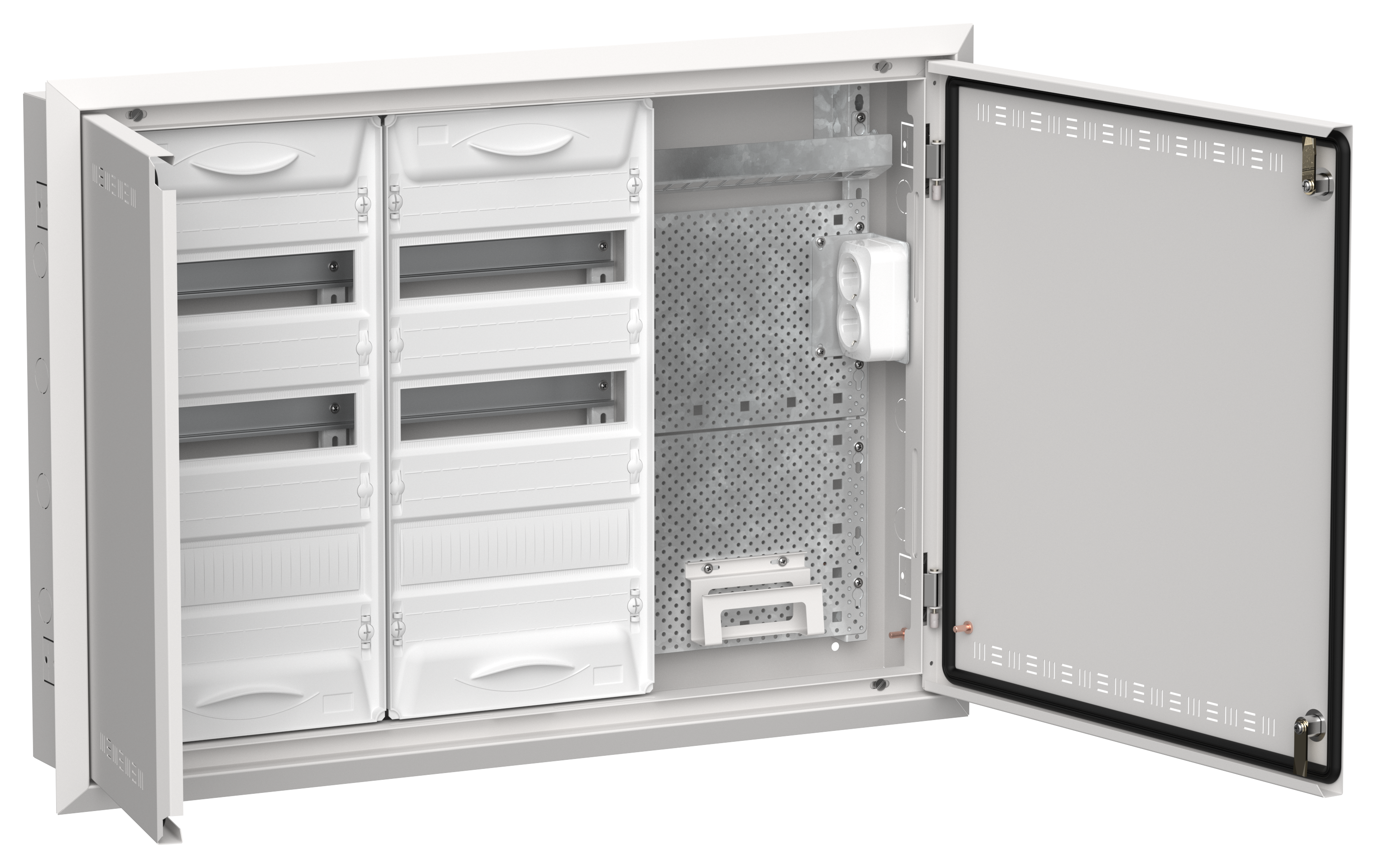 TITAN 5 Корпус комбинированный ЩРв-72 (3х36) белый IEK