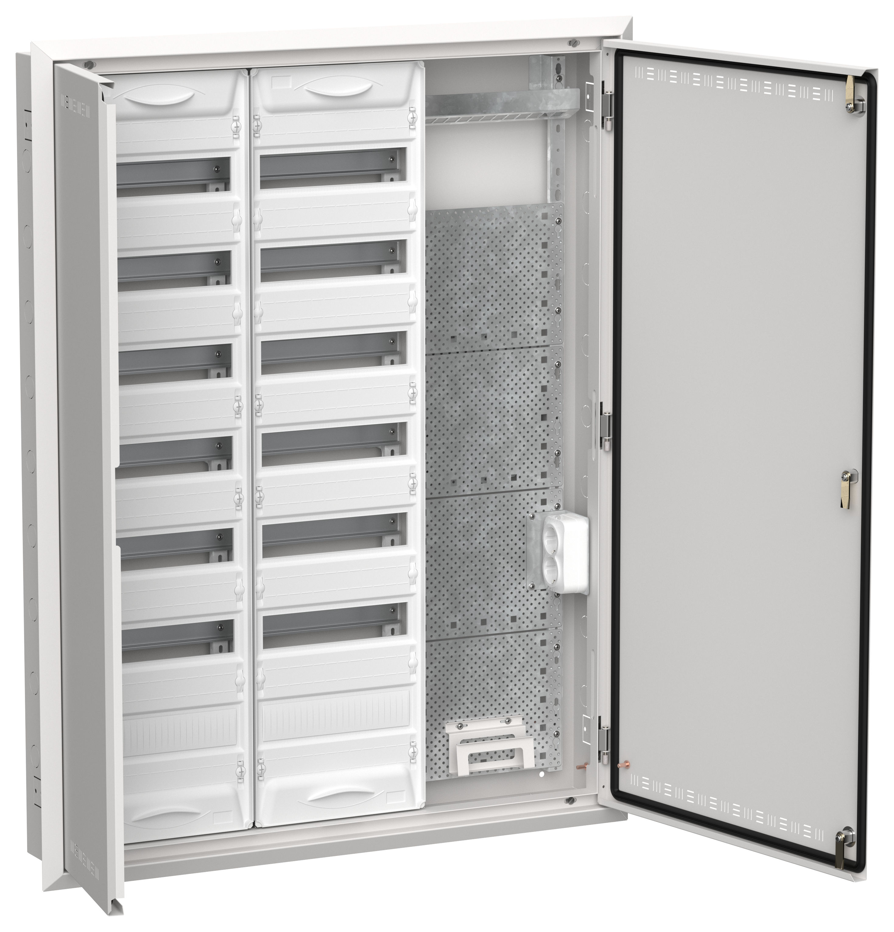 TITAN 5 Корпус комбинированный ЩРв-168 (3х84) белый IEK