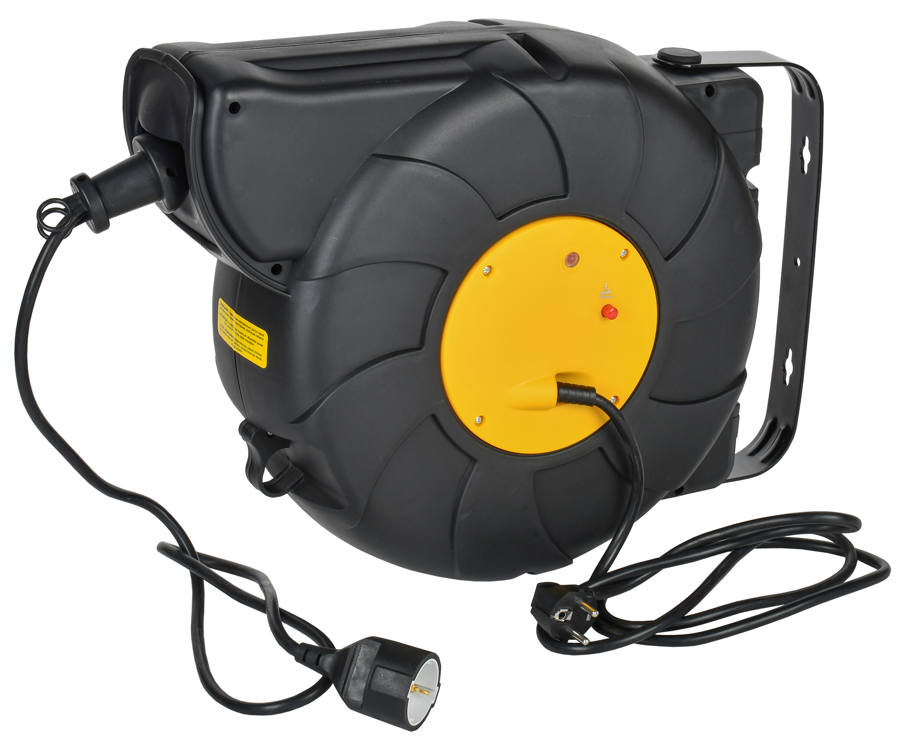 Катушка TWIST УК25 1мест. 2P+PE/25м+2м 3х1,5мм2 с автосмоткой