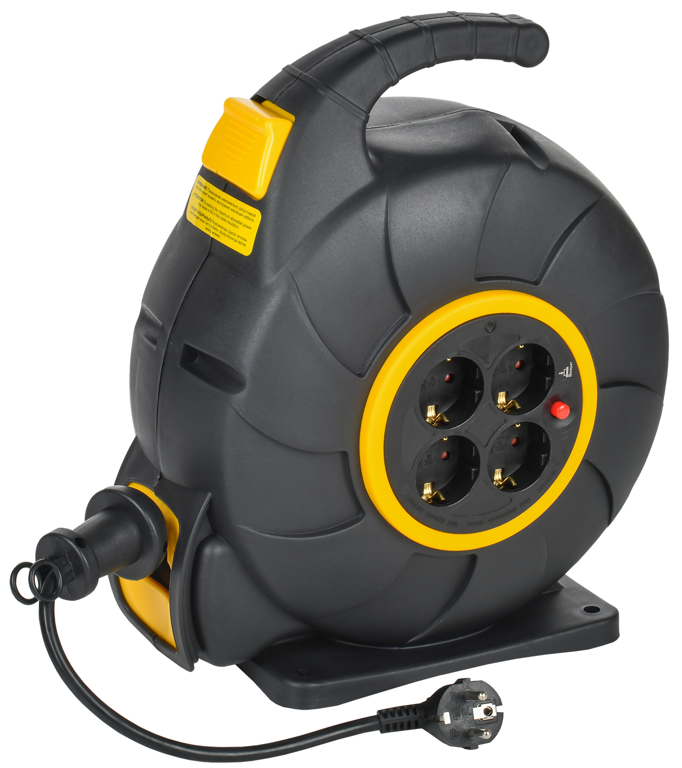 Катушка TWIST УК20 4мест. 2P+PE/20м 3х1,5мм2 с автосмоткой