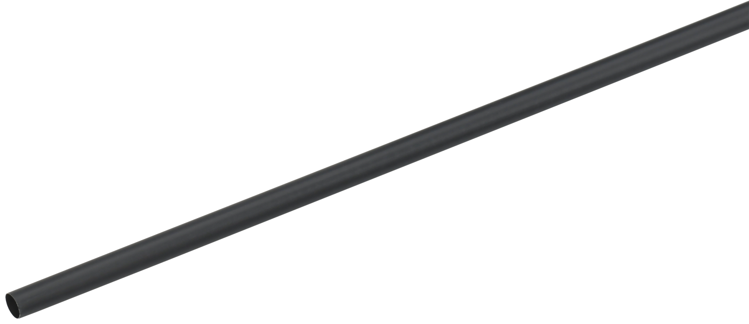 Трубка термоусадочная ТТУ 5/2,5 черная 1м GENERICA