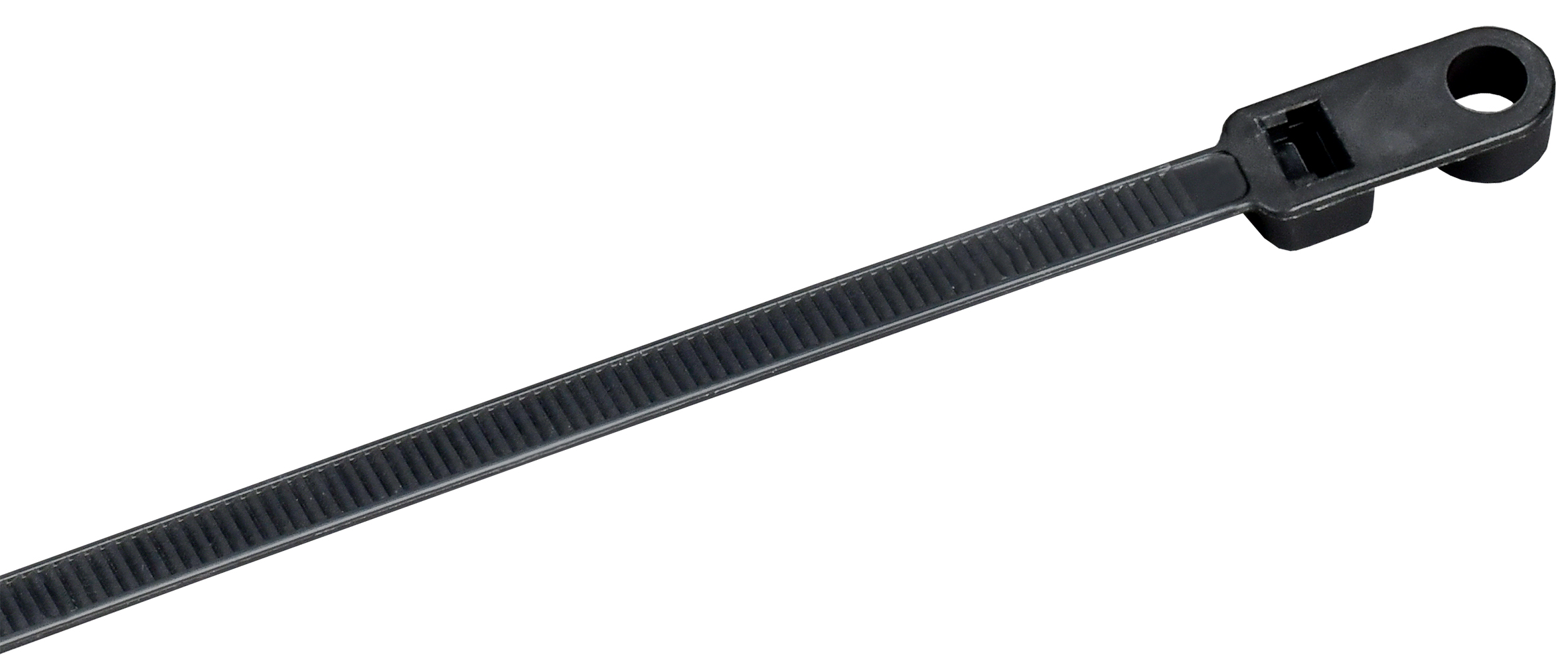 Хомут P6.6 с винтовым креплением черный 4.8х200мм 100шт/упак IEK