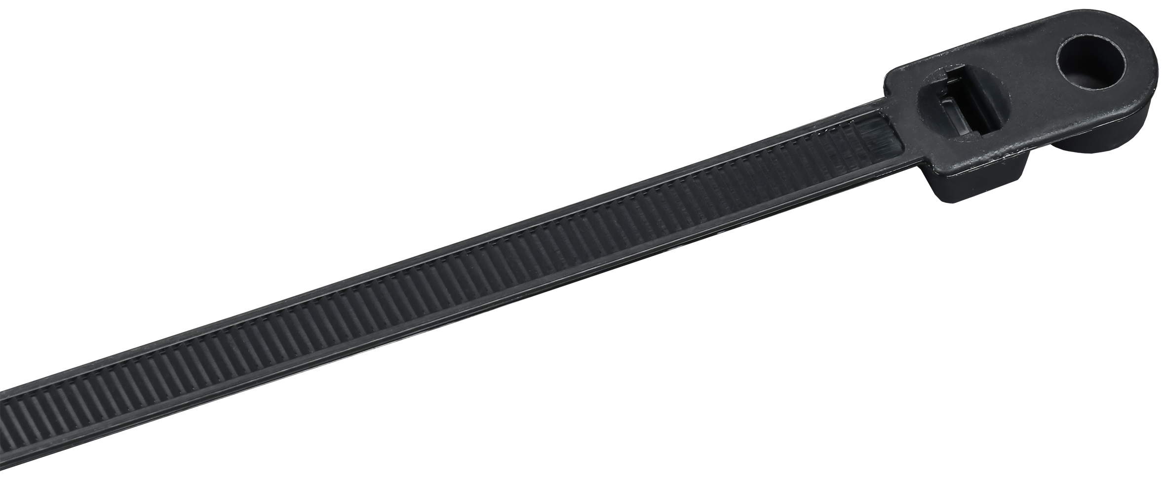 Хомут P6.6 с винтовым креплением черный 7.6х300мм 100шт/упак IEK