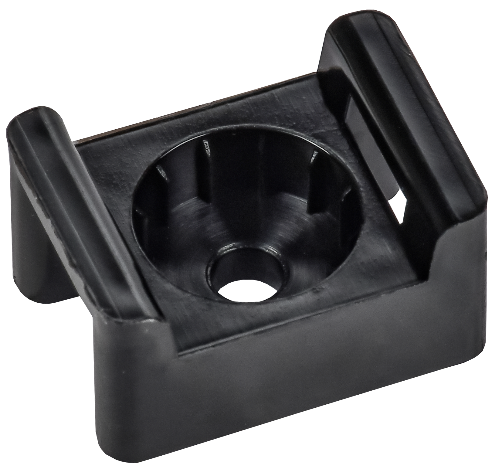 Площадка монтажная 16х23 черная под пистолет (100шт/упак)