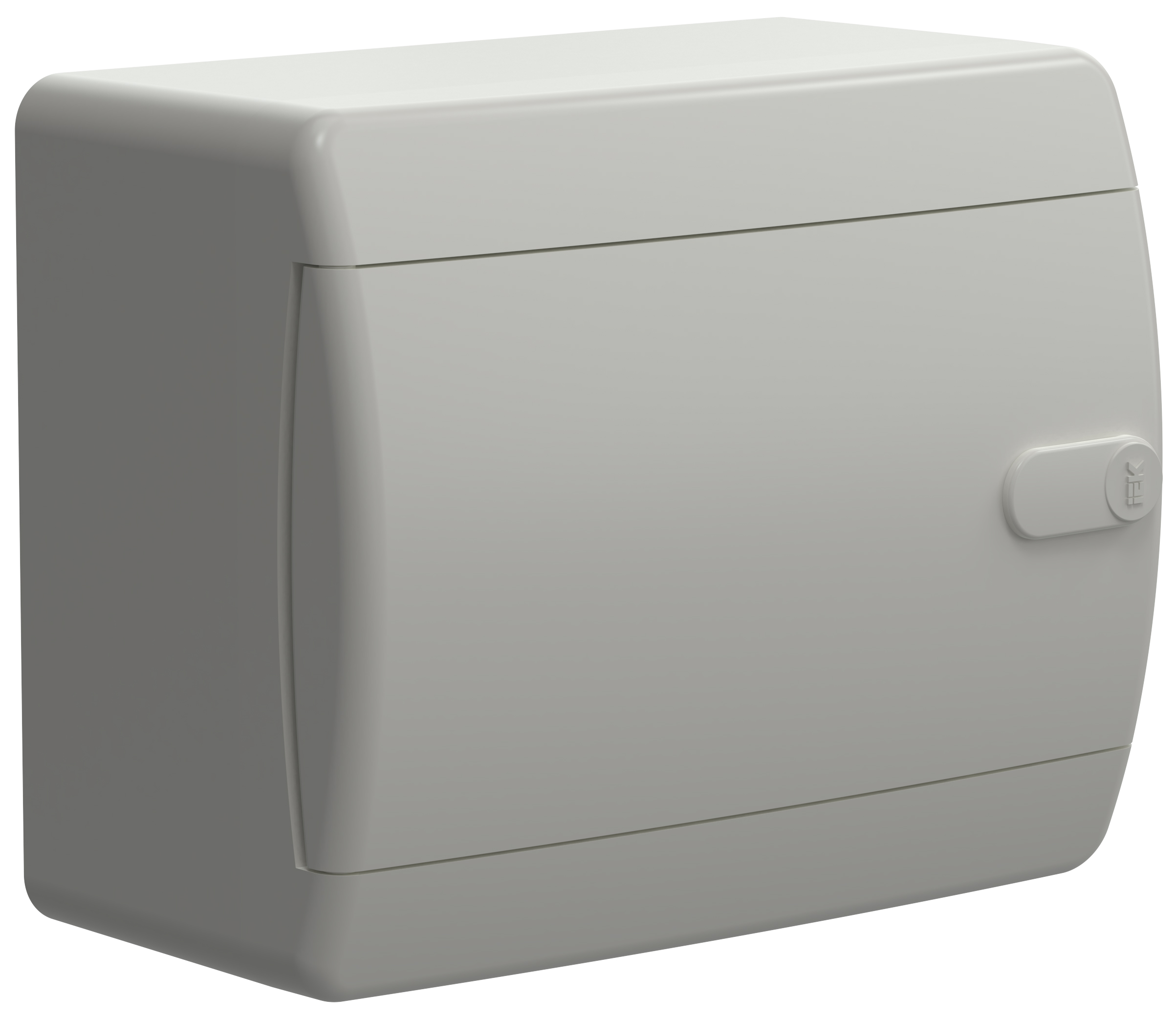 Корпус пластиковый навесной на 6 модулей ЩРН-П-6 IP41 UNION Compact белая дверь