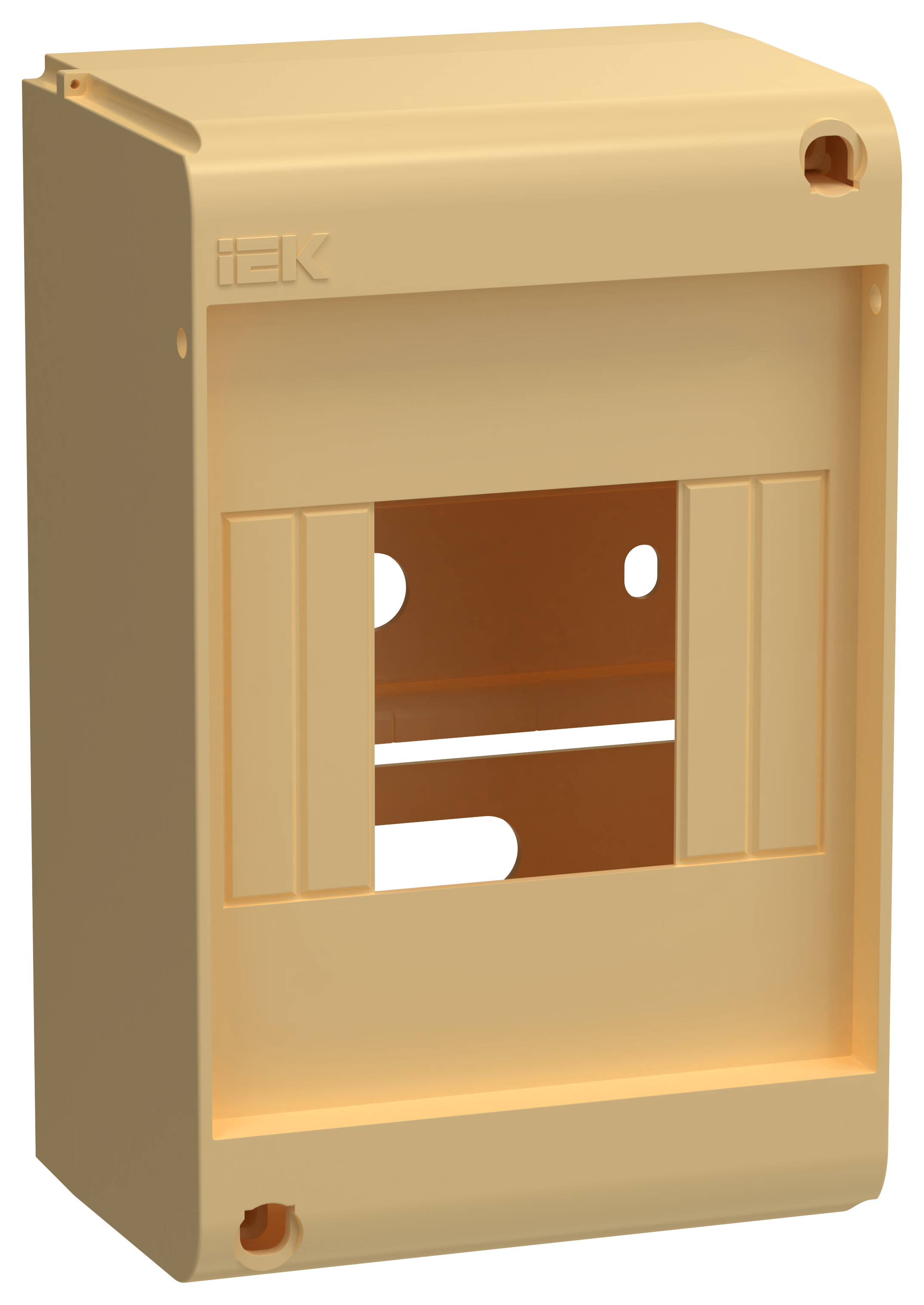 Корпус пластиковый КМПн-4 IP20 без двери сосна UNION Mini