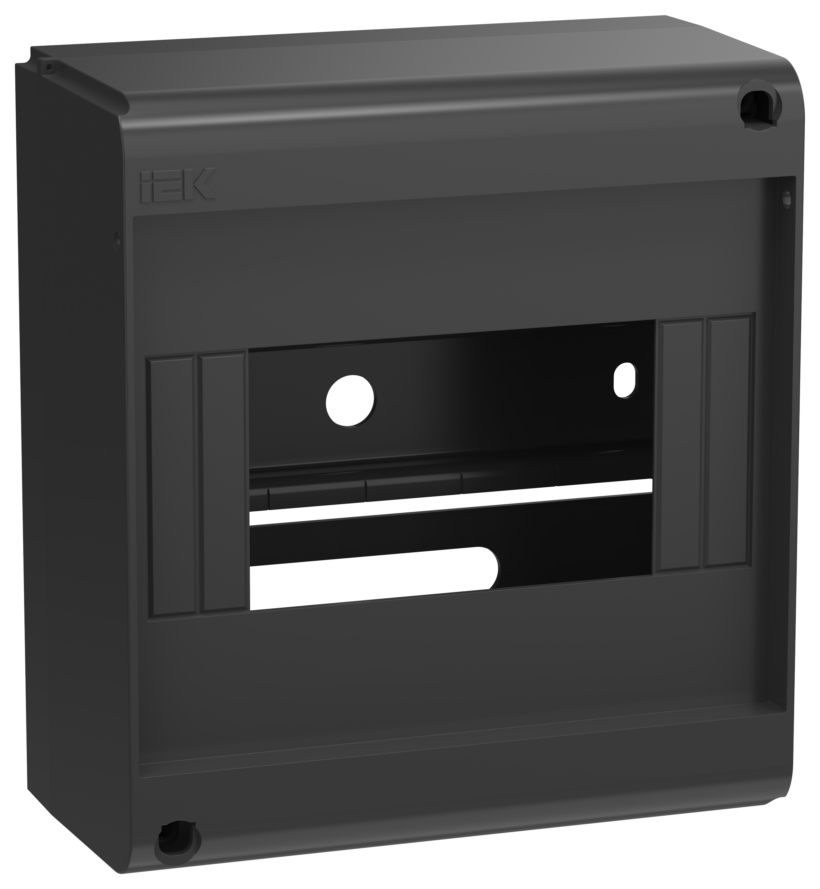 Корпус пластиковый КМПн-6 IP20 без двери черный UNION Mini