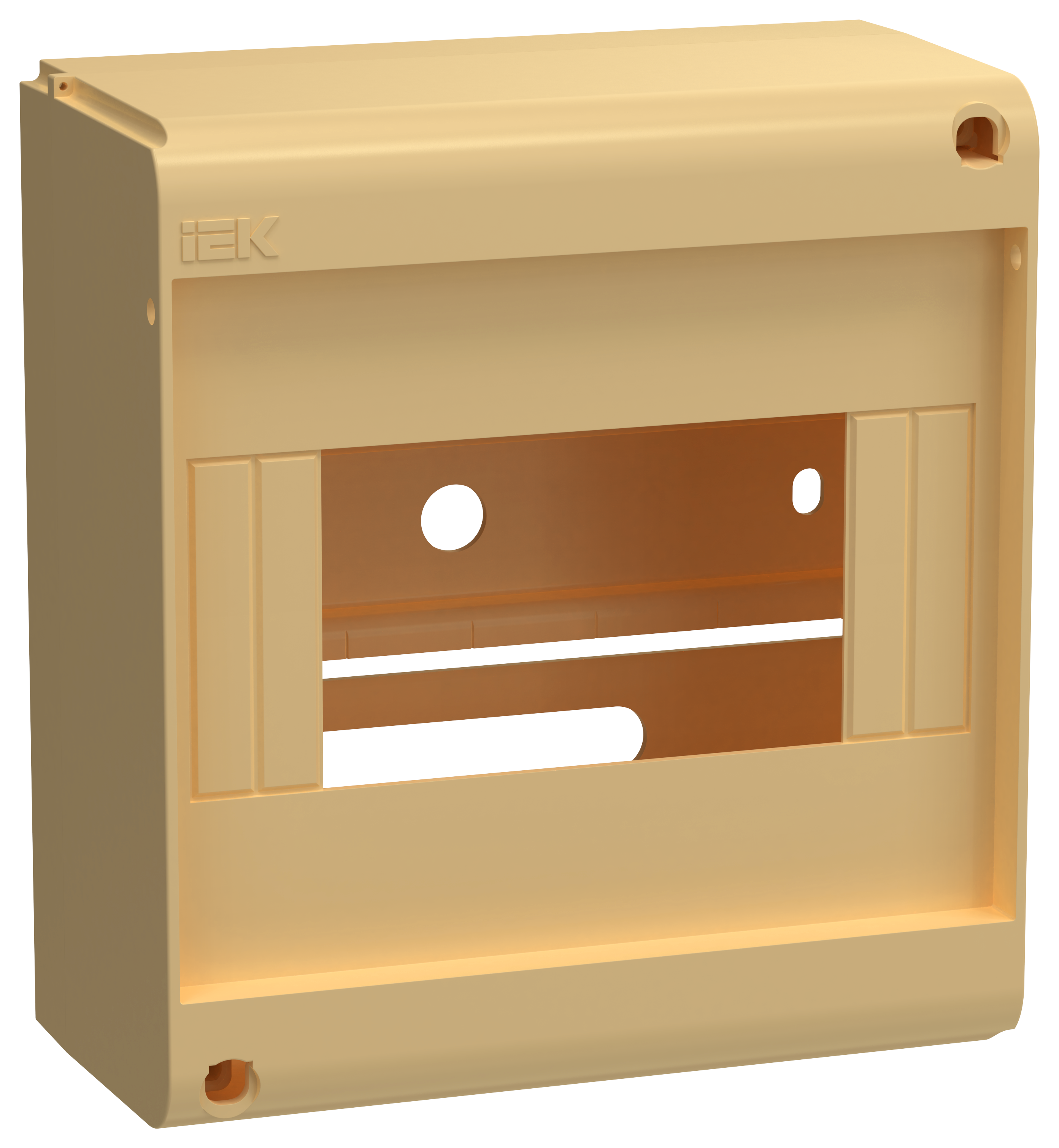 Корпус пластиковый КМПн-6 IP20 без двери сосна UNION Mini