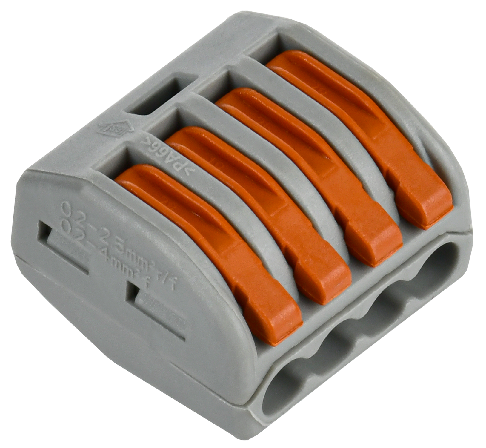 Строительно-монтажная клемма СМК 222-414 (4шт/упак) IEK