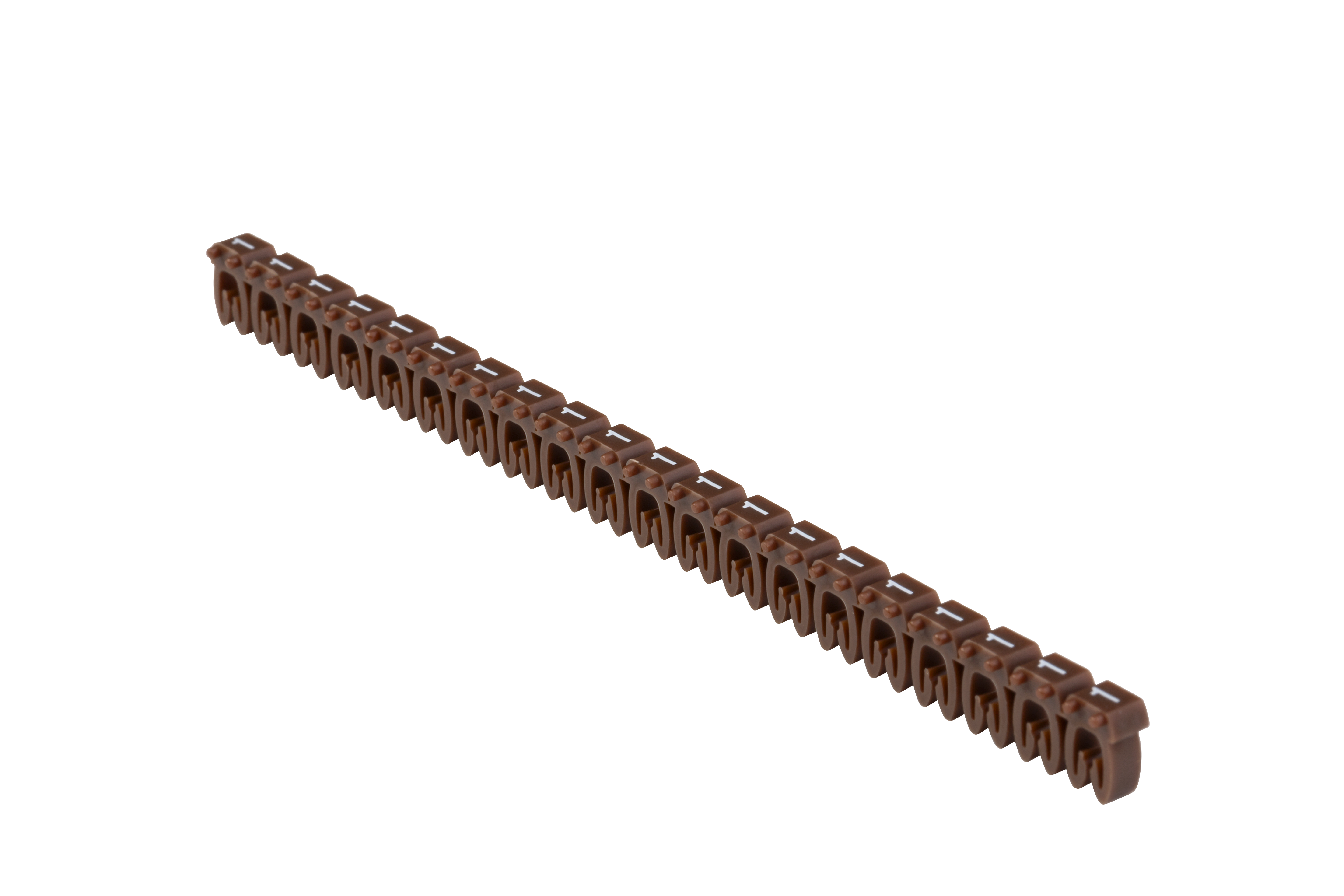 Маркер открытого типа KE 0,75-1,5мм2 символ '1' (500шт/упак) IEK