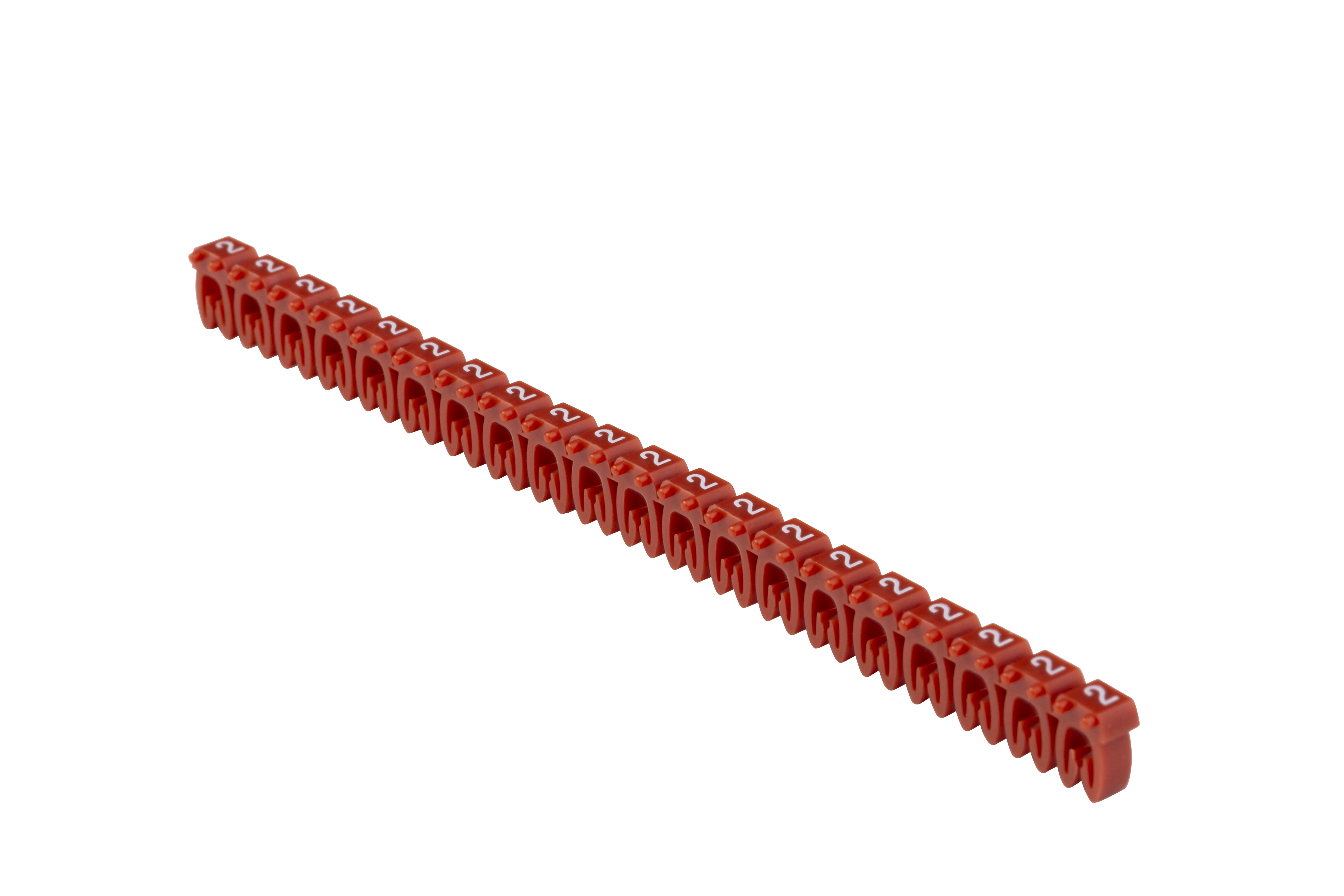 Маркер открытого типа KE 0,75-1,5мм2 символ '2' (500шт/упак) IEK