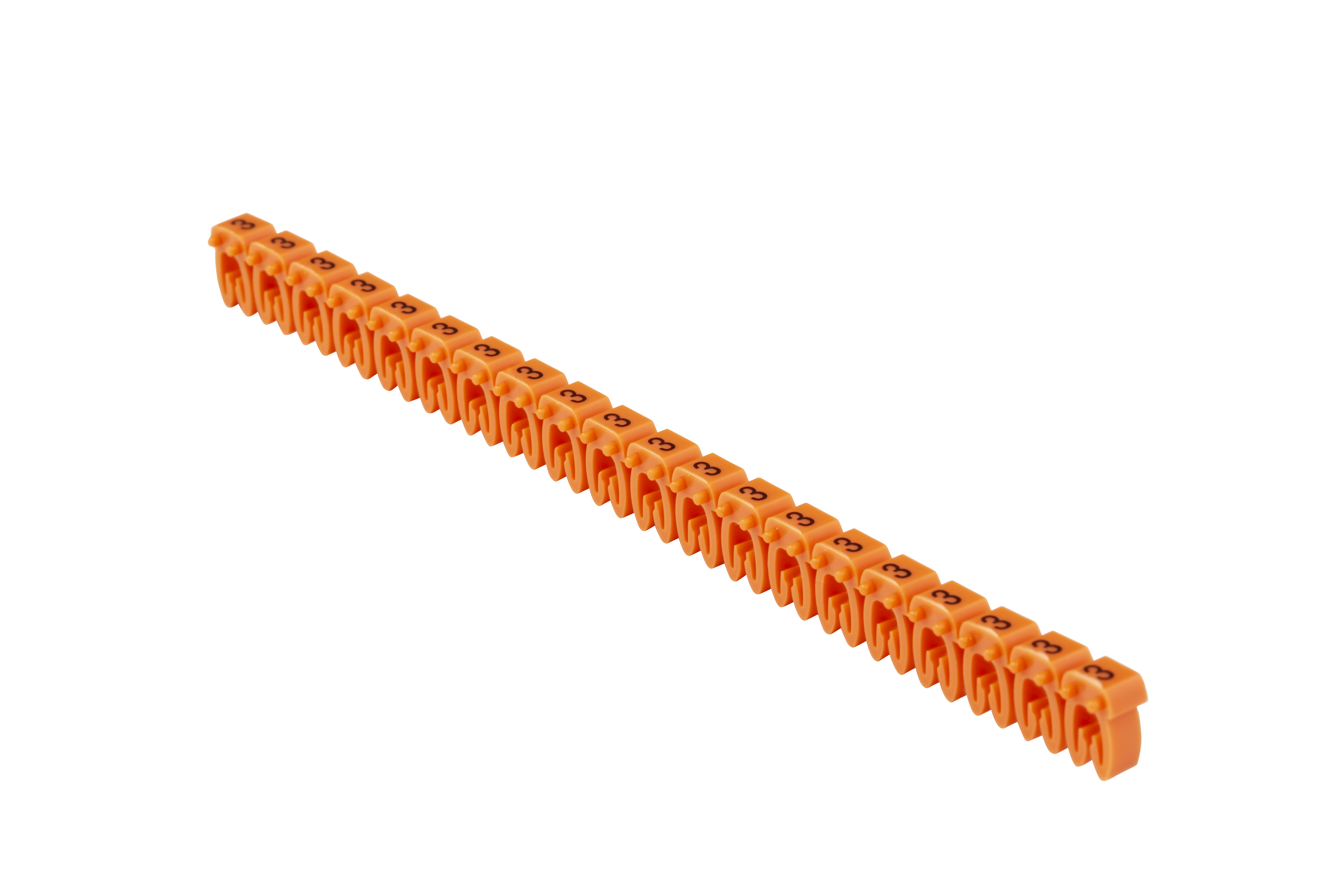 Маркер открытого типа KE 0,75-1,5мм2 символ '3' (500шт/упак) IEK