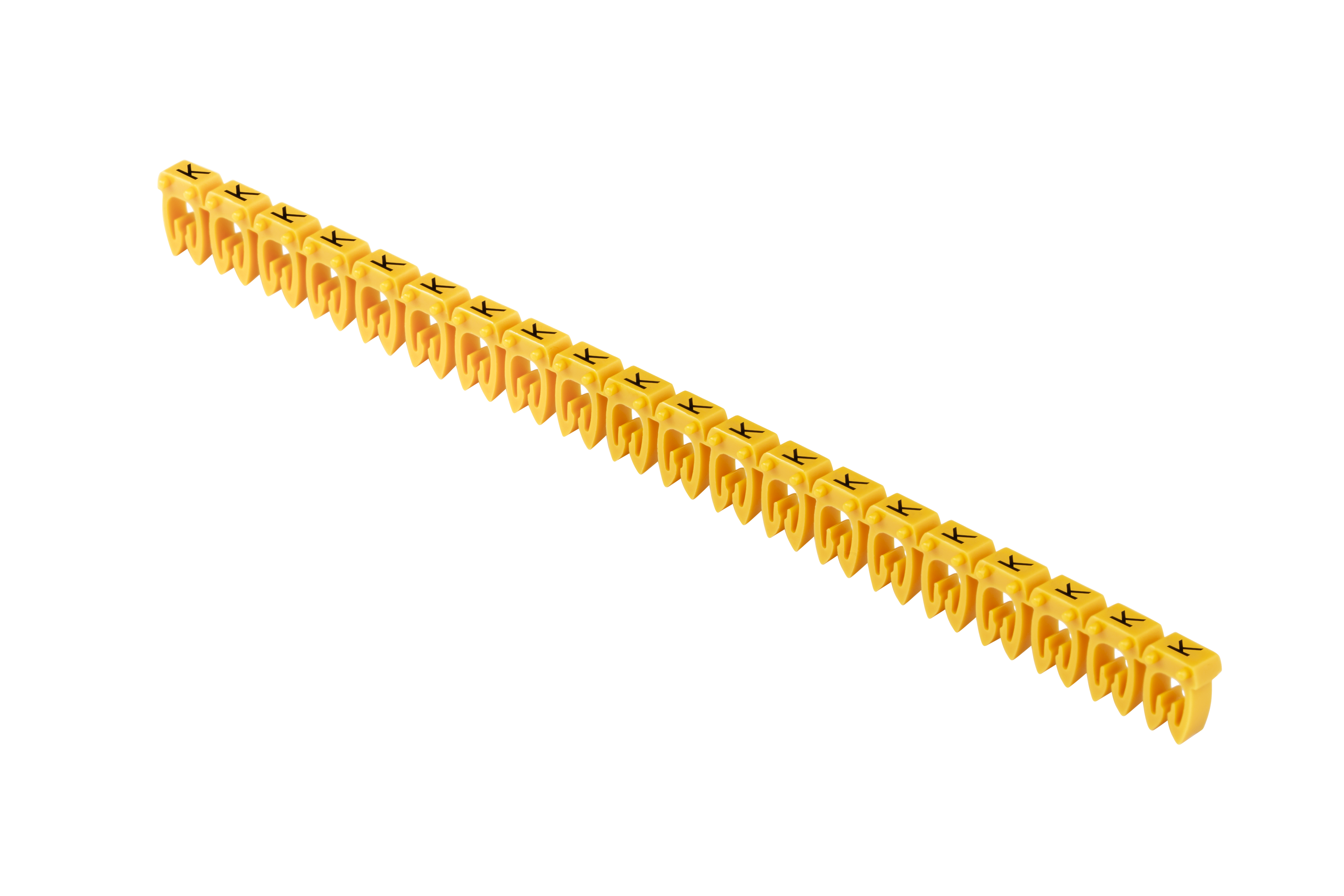 Маркер открытого типа KE 1,5-2,5мм2 символ 'K' (200шт/упак) IEK