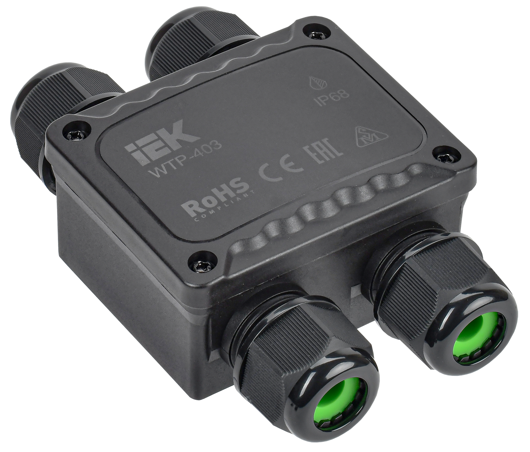 Коробка распред. герметичная WTP-403 4 ввода IP68