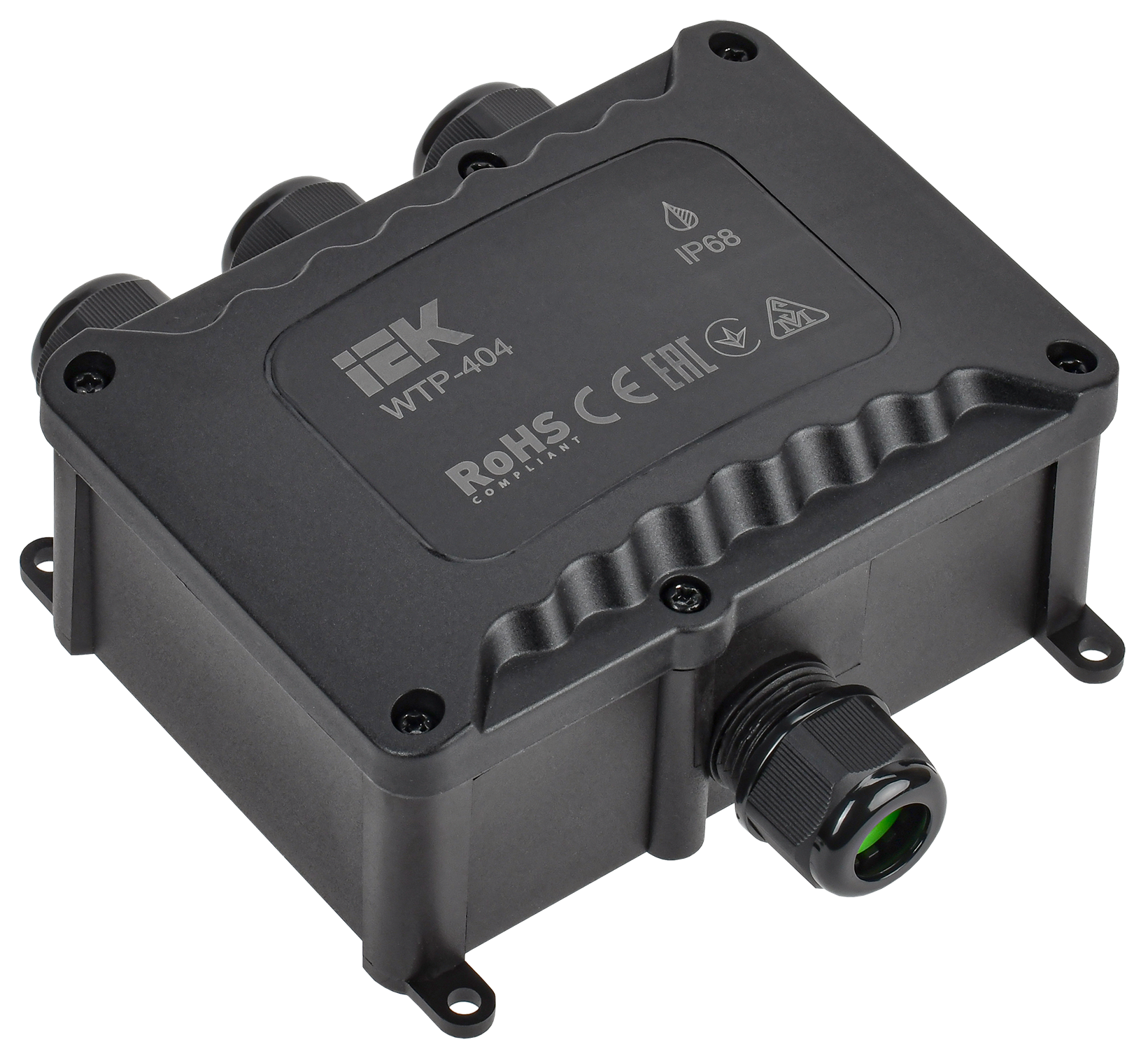 Коробка распред. герметичная WTP-404 4 ввода IP68