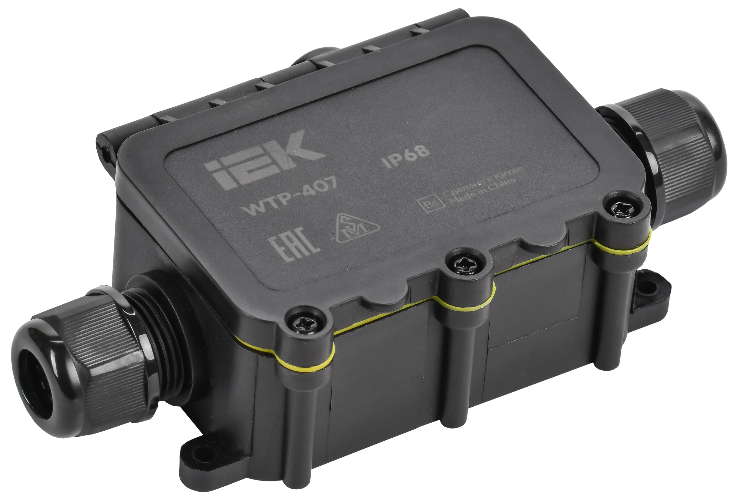Коробка распределительная герметичная WTP-407 3 ввода IP68 IEK
