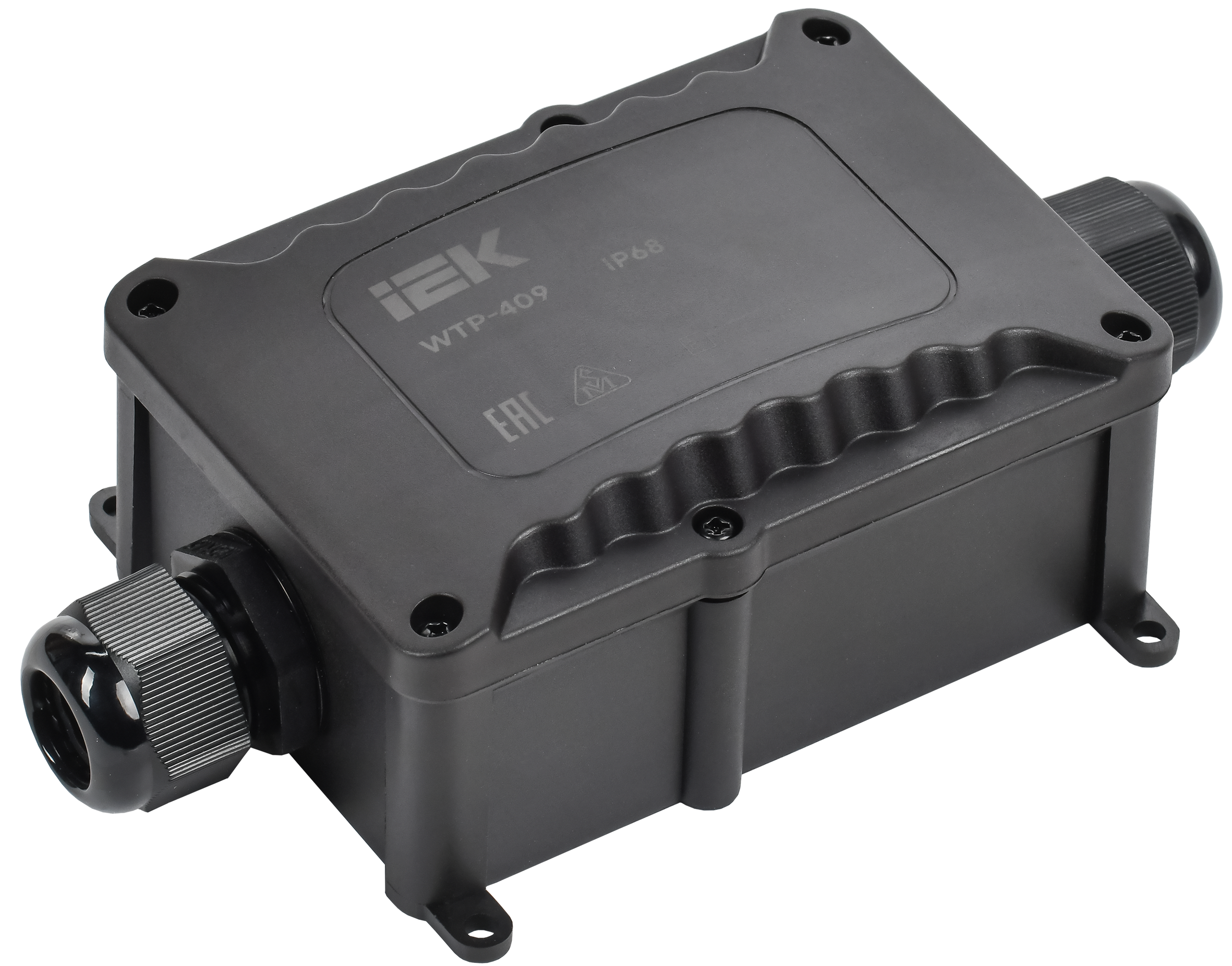 Коробка распределительная герметичная WTP-409 2 ввода IP68 IEK