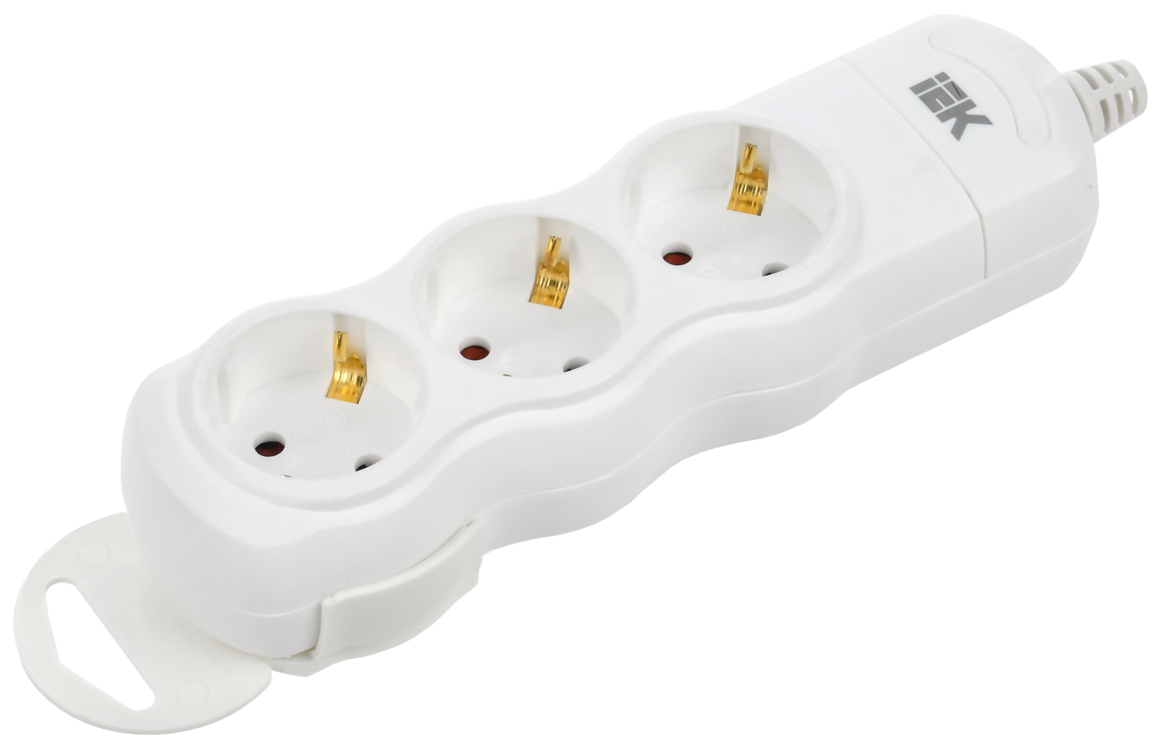 Розетка переносная разборная РПр03 3 места