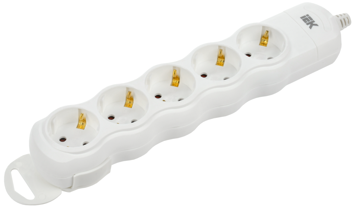 Розетка переносная разборная РПр05 5 мест