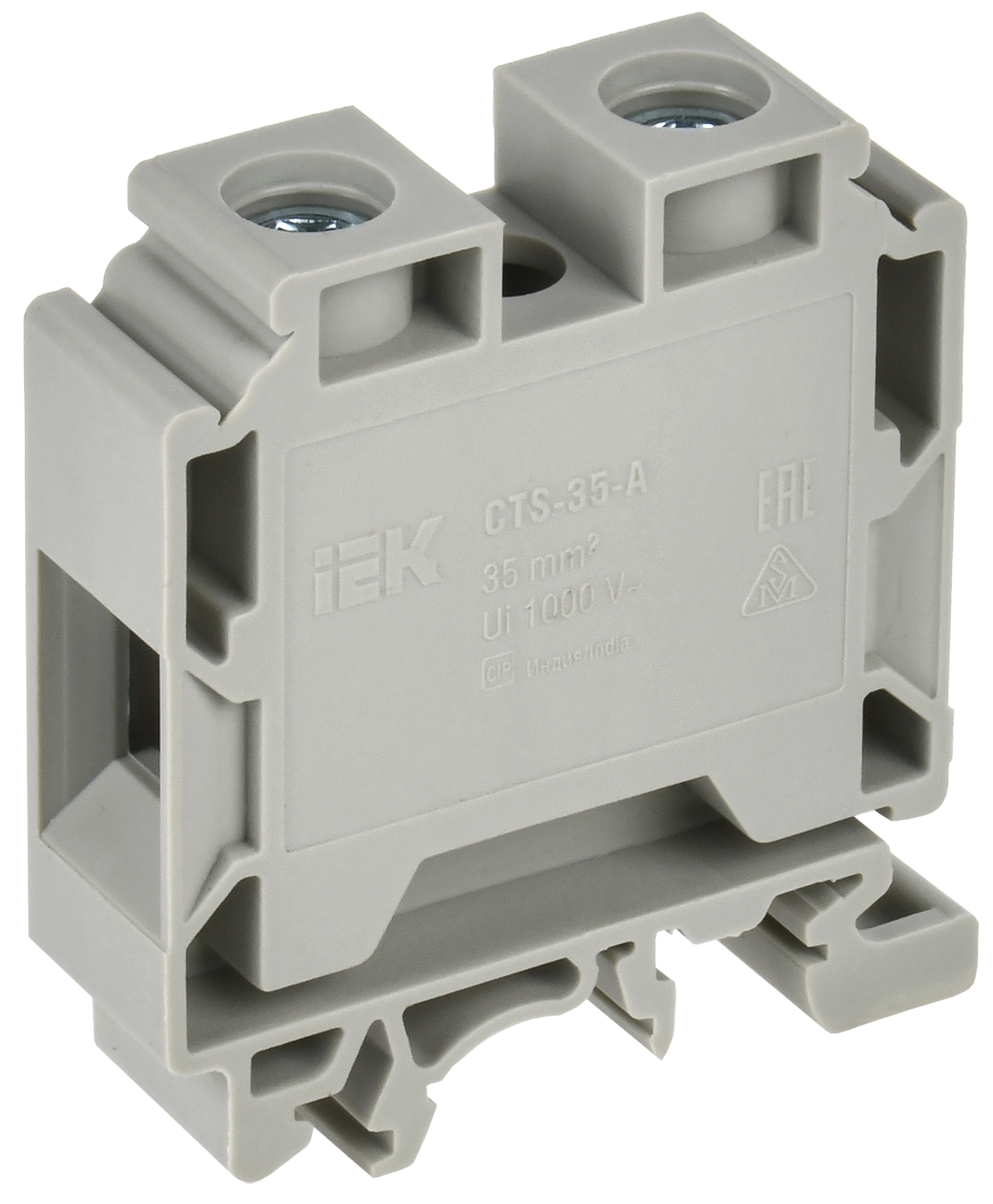 ARMAFIX Клемма винтовая CTS с шестигранником 35мм2 серая IEK