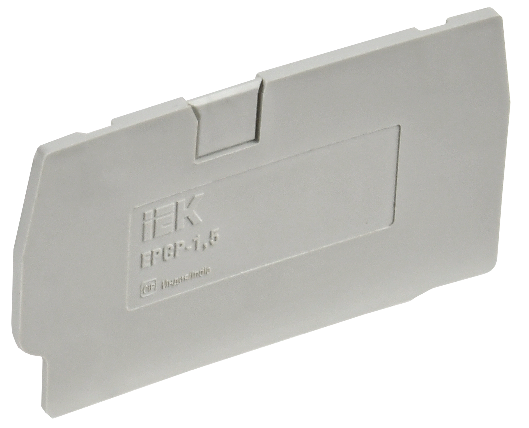 Заглушка для CP 1,5мм2 серая IEK