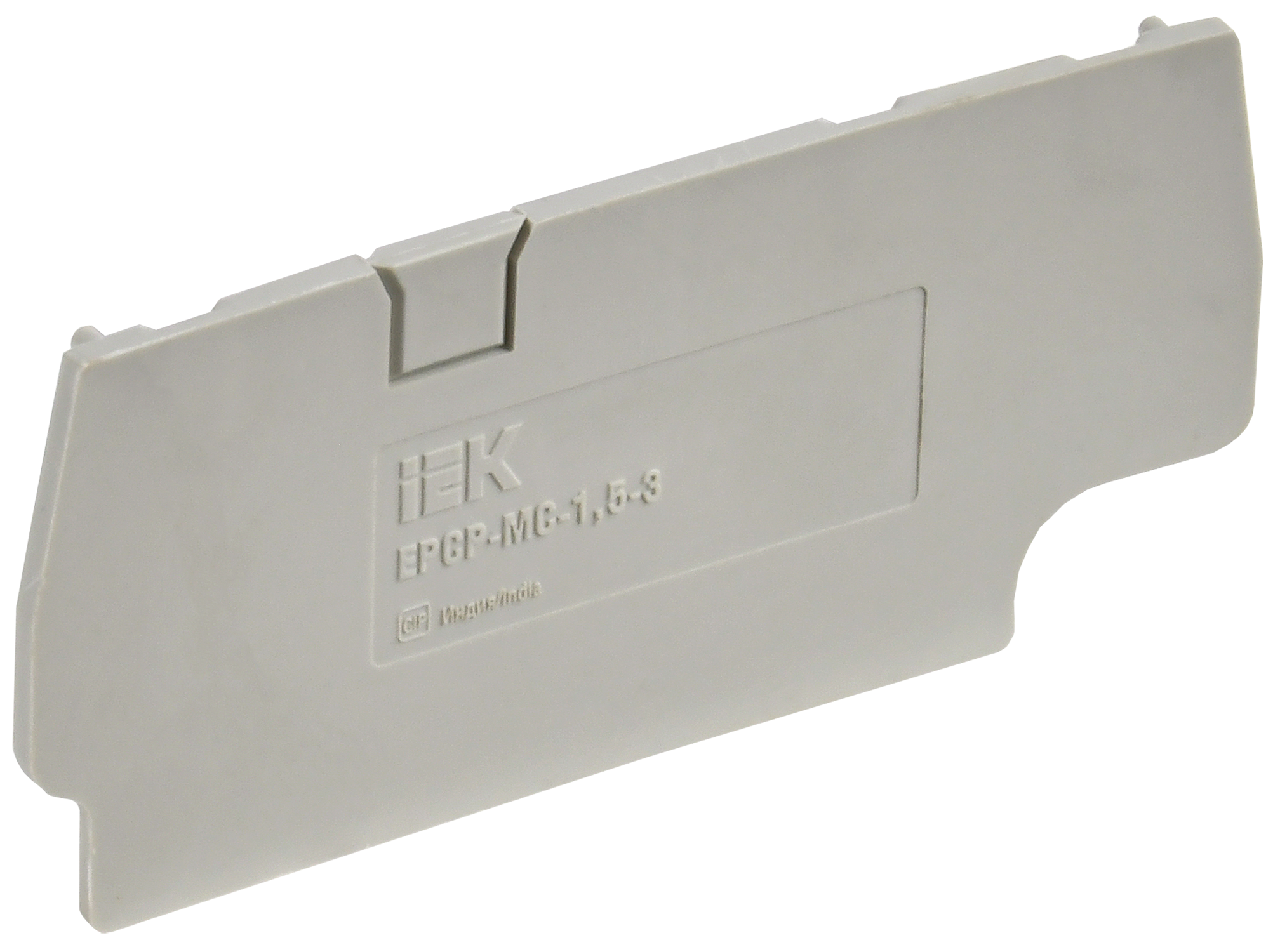 Заглушка для CP-MC 3 вывода 1,5мм2 серая IEK