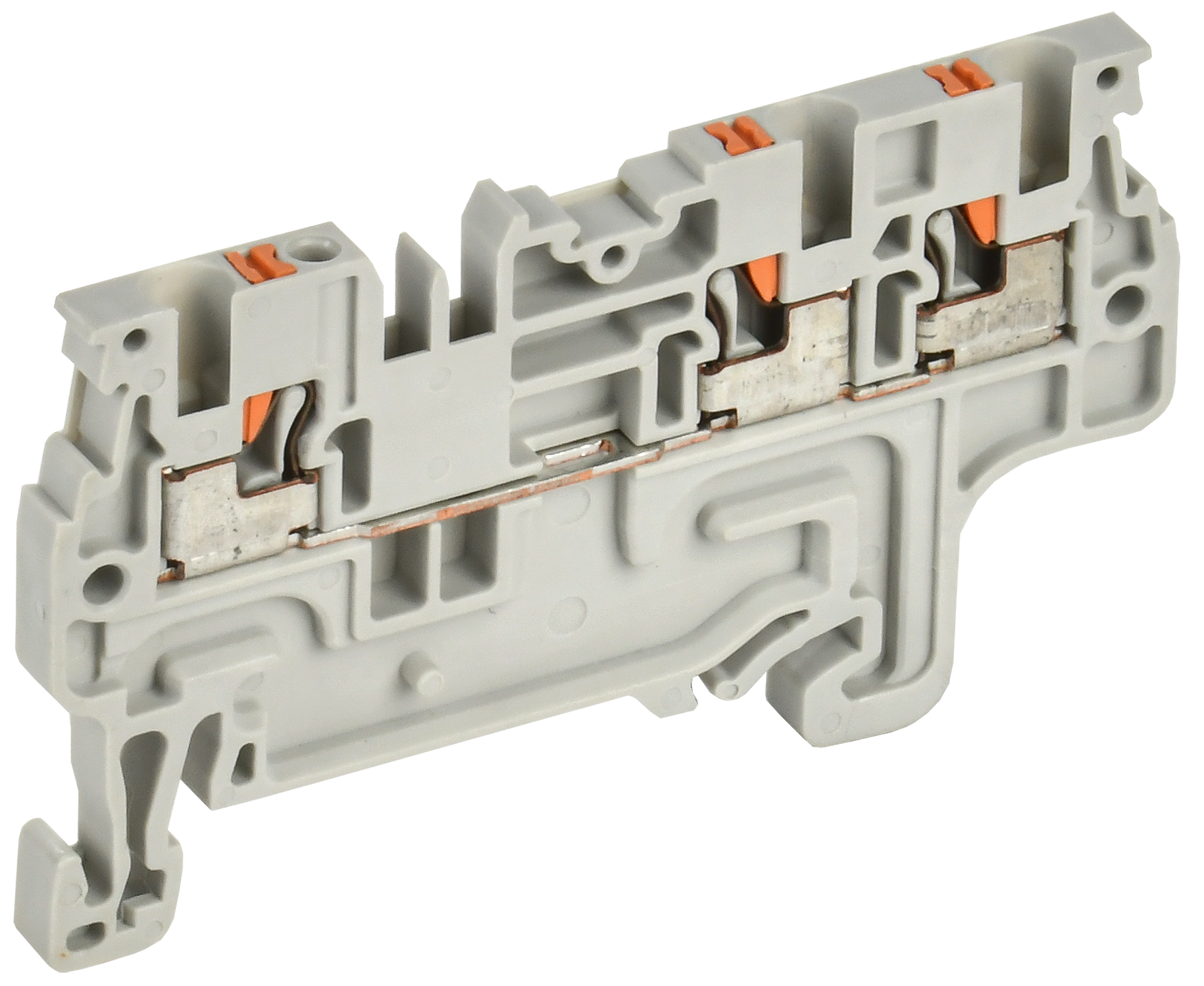ARMAFIX Клемма пружинная Push-in CP-MC 3 вывода 1,5мм2 серая IEK