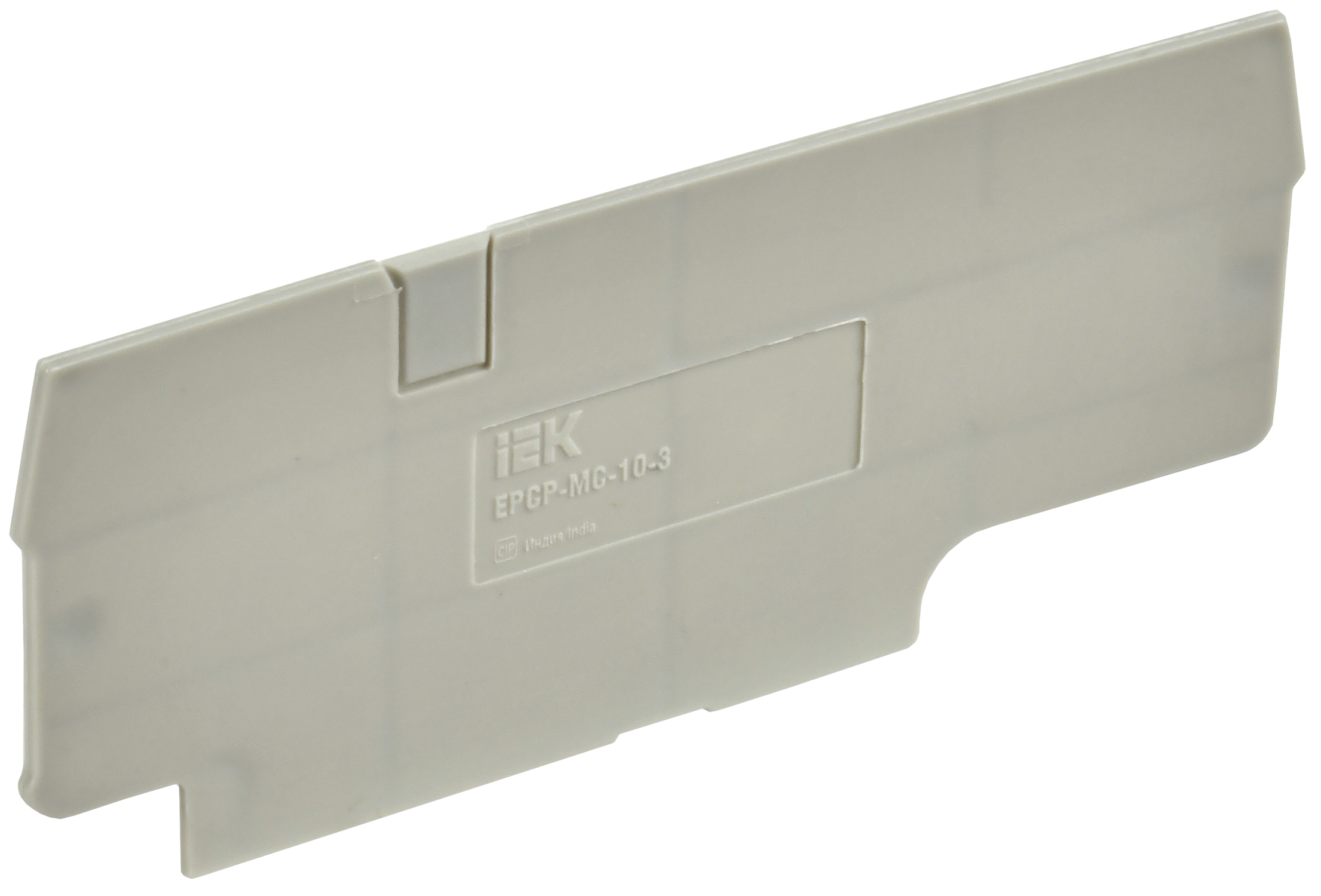 Заглушка для CP-MC 3 вывода 10мм2 серая IEK