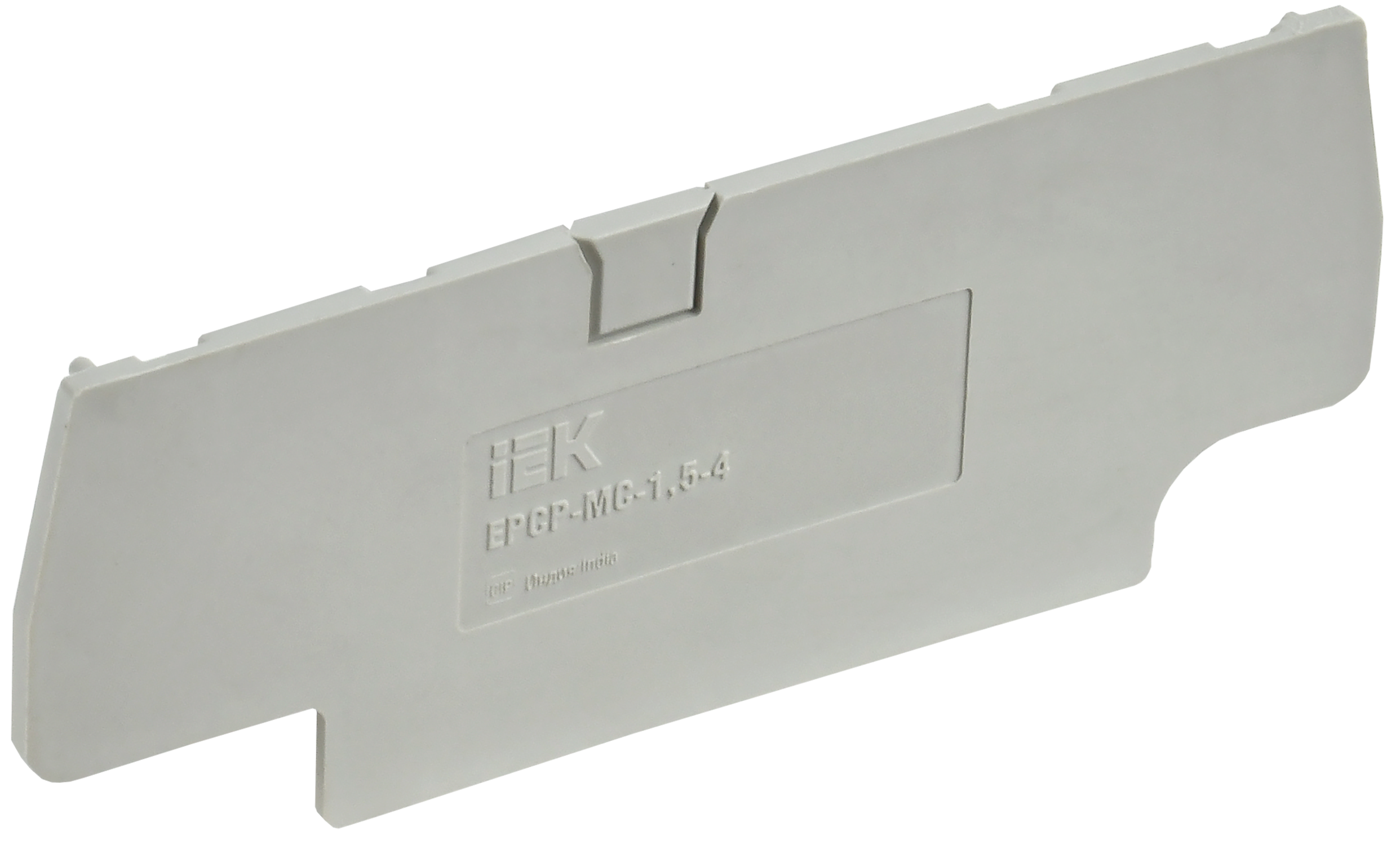 Заглушка для CP-MC 4 вывода 1,5мм2 серая IEK