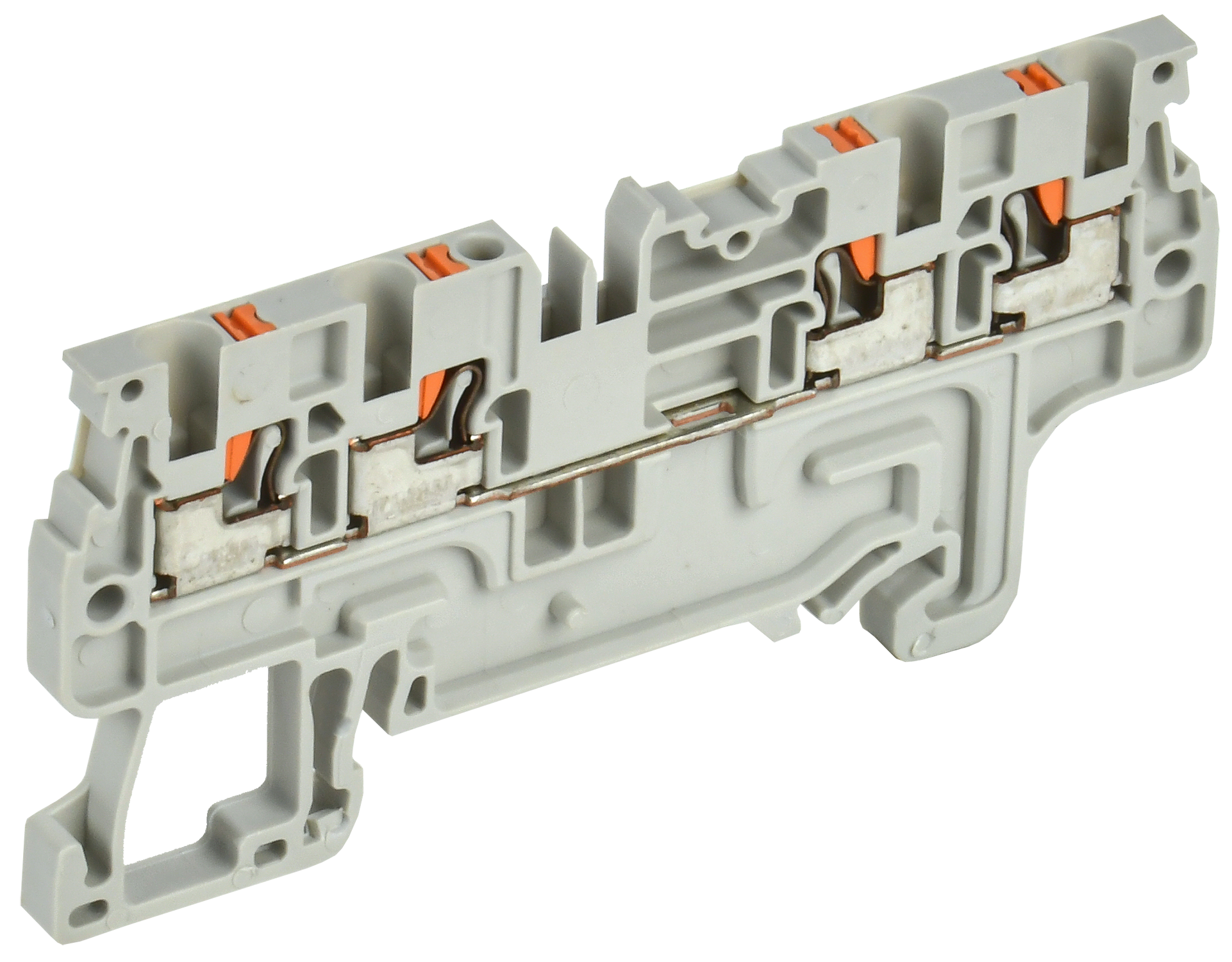 ARMAFIX Клемма пружинная Push-in CP-MC 4 вывода 1,5мм2 серая IEK