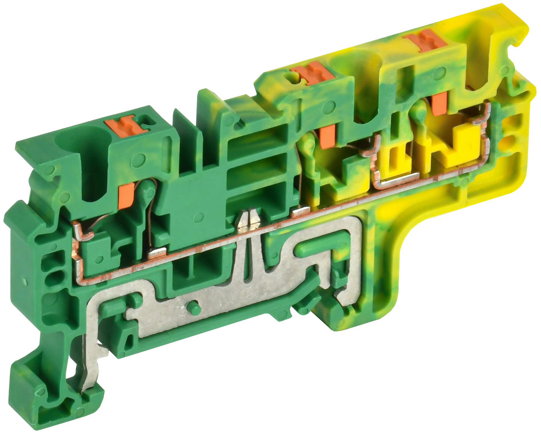 ARMAFIX Клемма пружинная Push-in CP-MC-PEN земля 3 вывода 4мм2 IEK