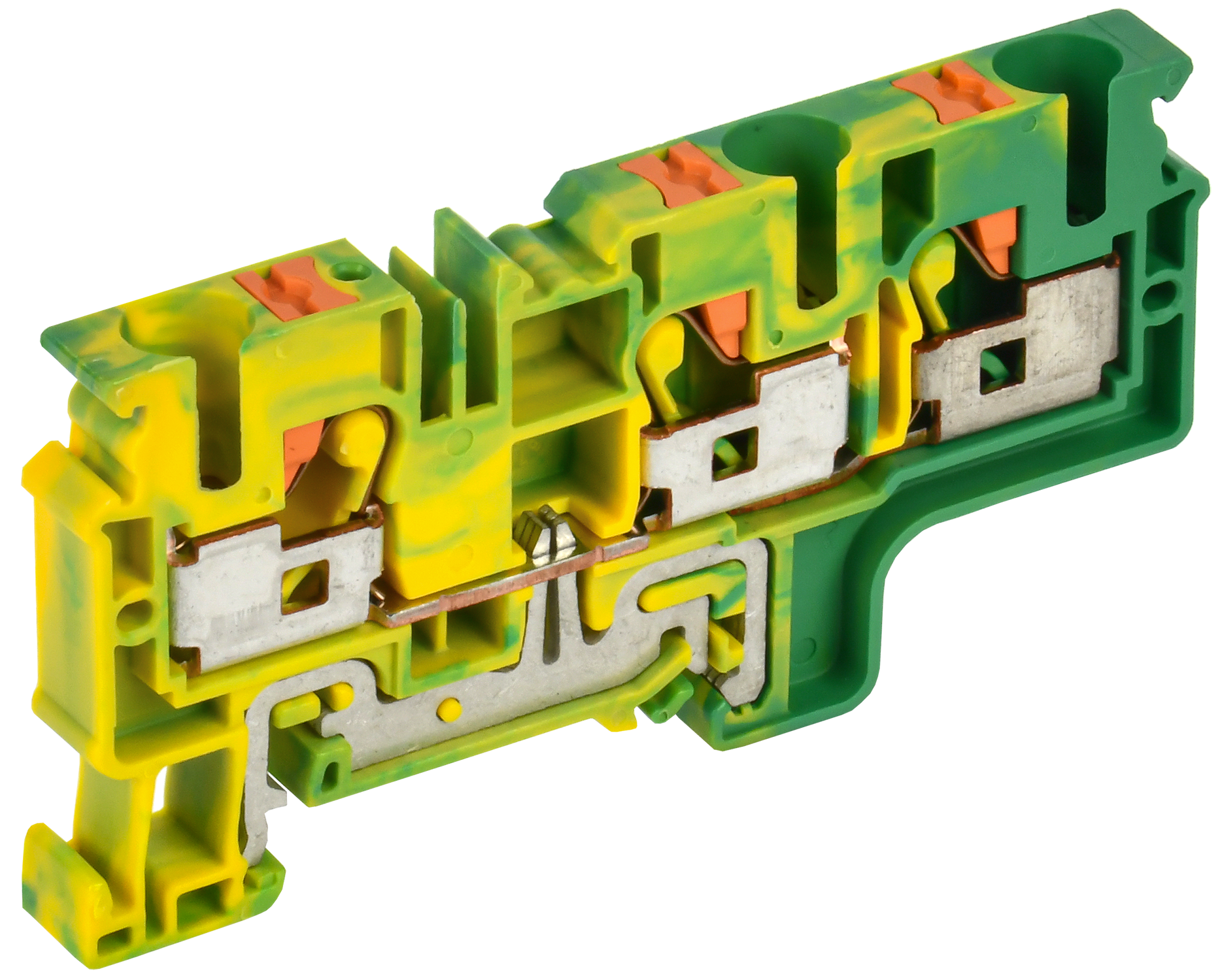 ARMAFIX Клемма пружинная Push-in CP-MC-PEN земля 3 вывода 10мм2 IEK