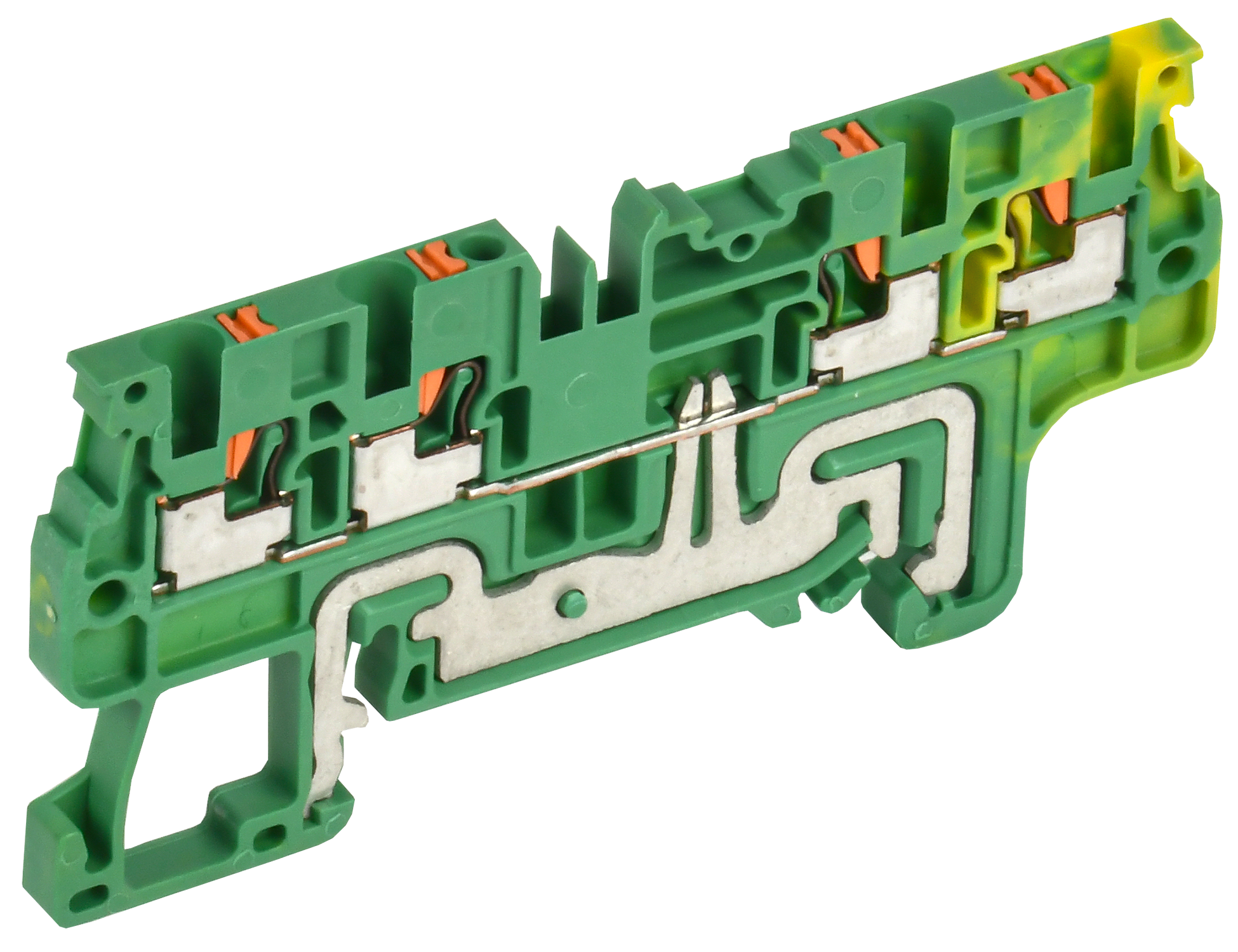 ARMAFIX Клемма пружинная Push-in CP-MC-PEN земля 4 вывода 1,5мм2 IEK