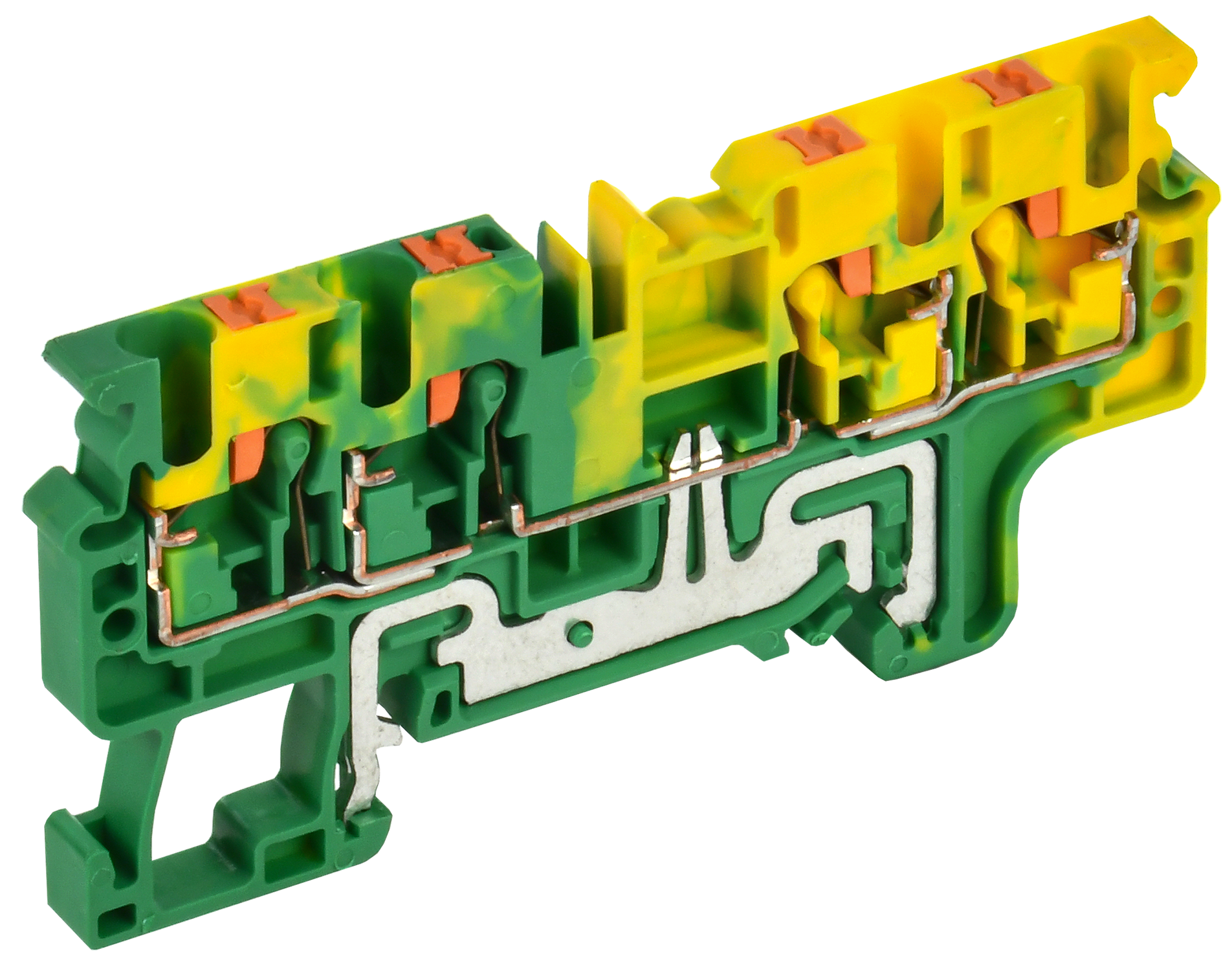 ARMAFIX Клемма пружинная Push-in CP-MC-PEN земля 4 вывода 2,5мм2 IEK