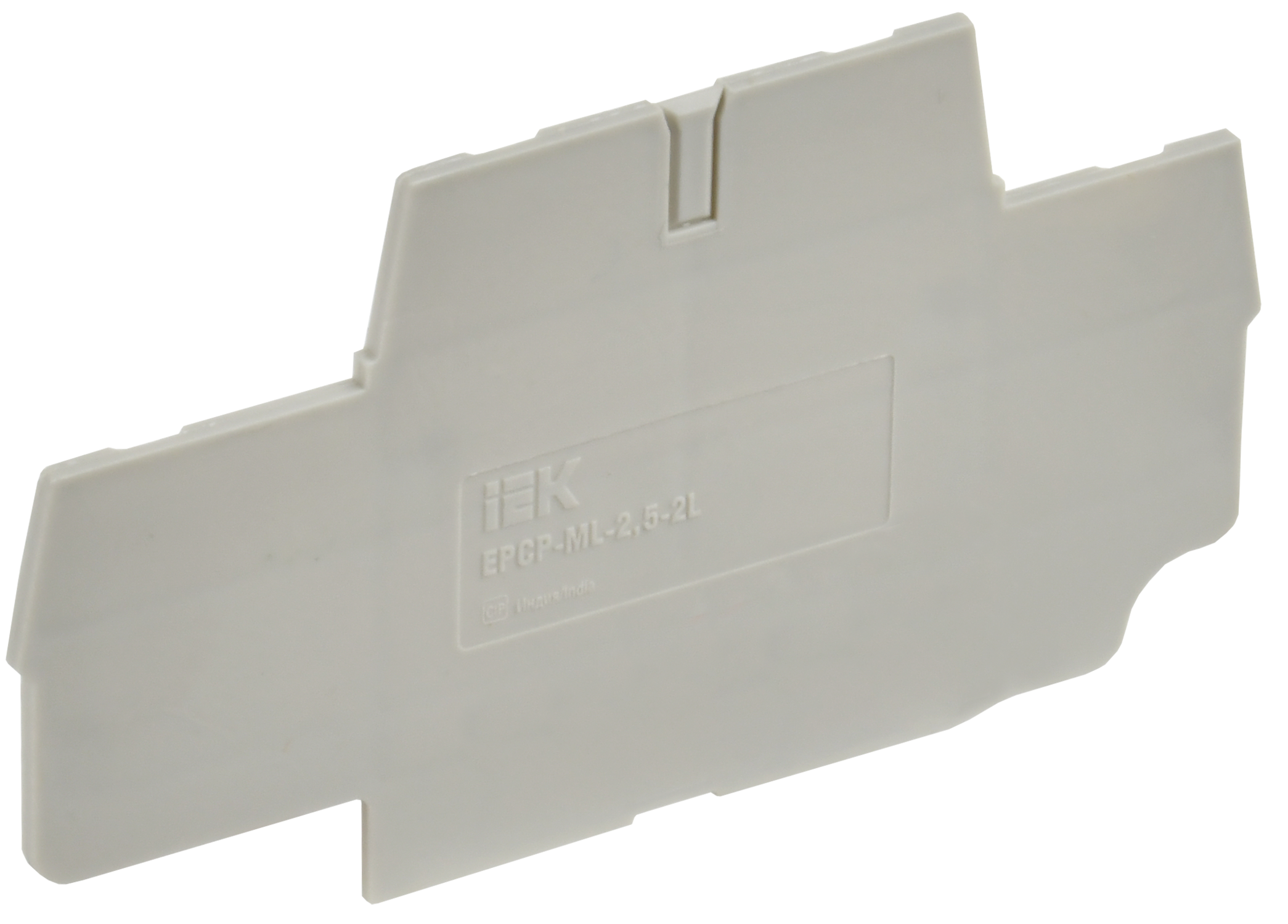 Заглушка для CP-ML 2 ур. 2,5мм2 серая IEK