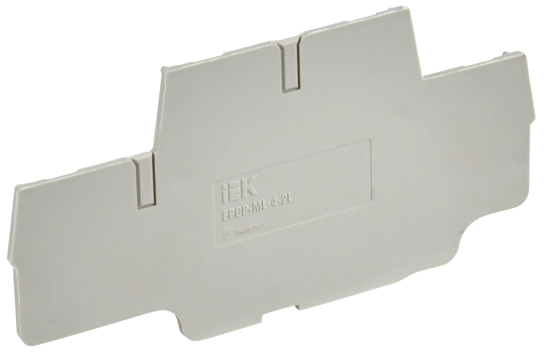Заглушка для CP-ML 2 ур. 4мм2 серая IEK