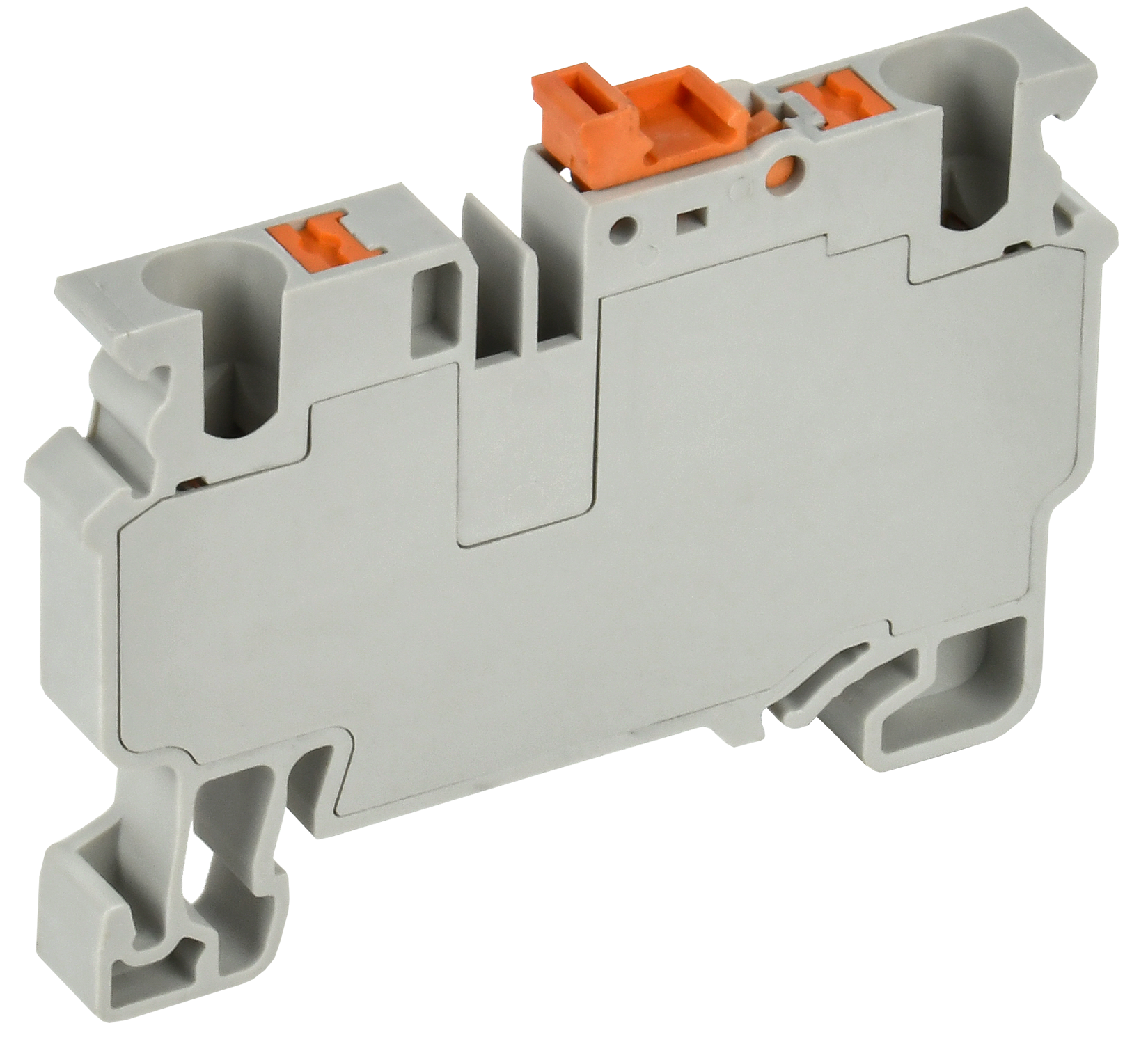 ARMAFIX Клемма пружинная Push-in CP-DT измерительная с ножевым размыкателем 4мм2 серая IEK