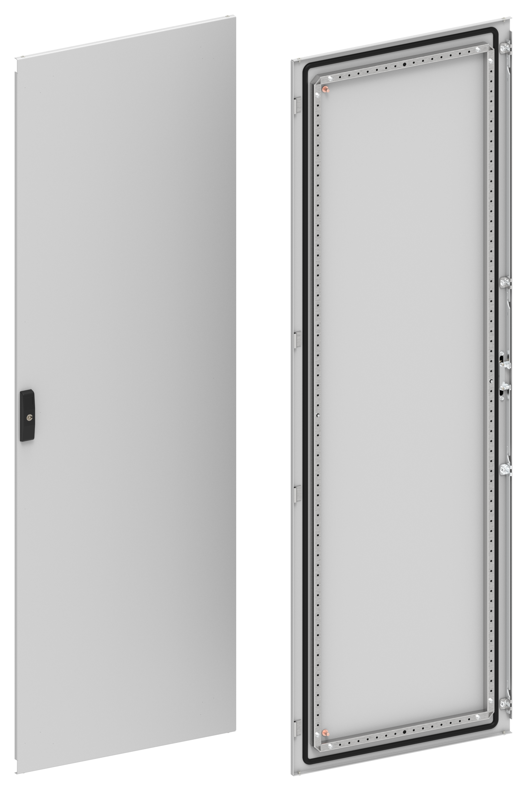 FORMAT Дверь металлическая двустворчатая (створка 1) 1800х600мм IEK