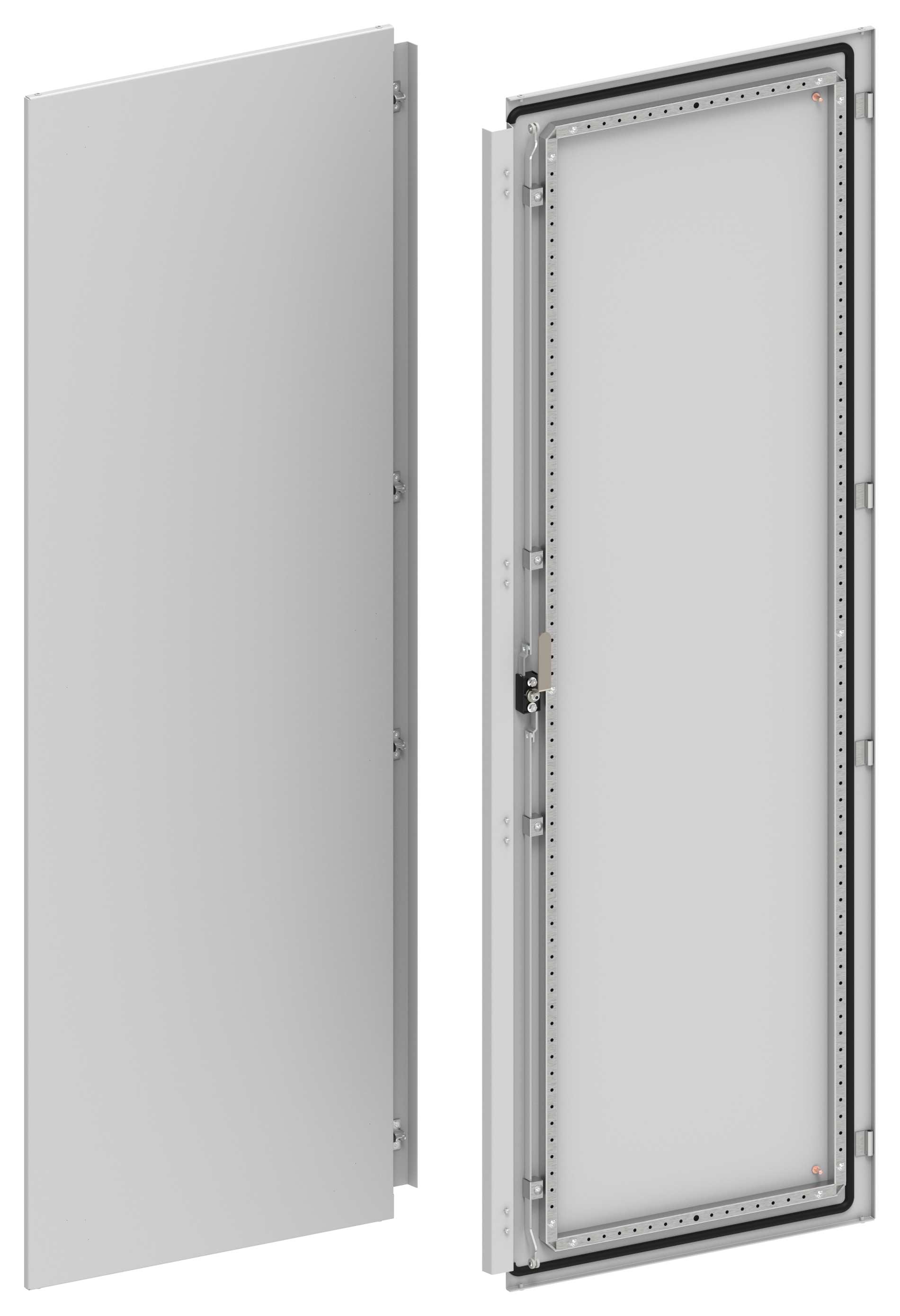 FORMAT Дверь металлическая двустворчатая (створка 2) 1800х600мм IEK
