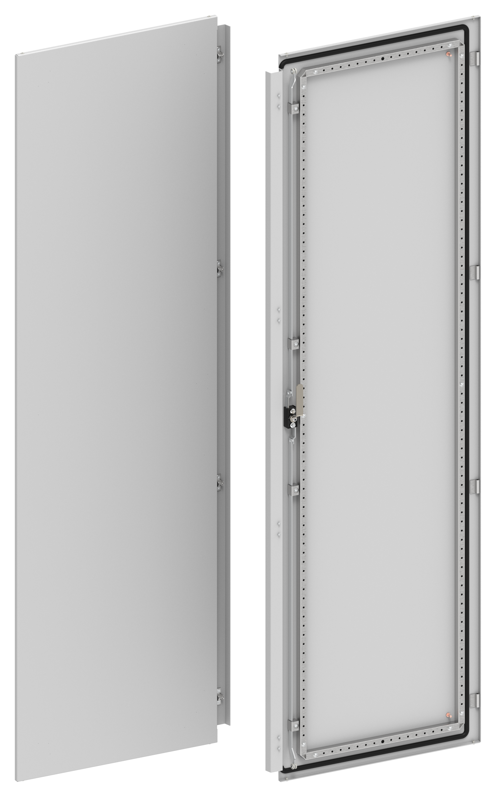 FORMAT Дверь металлическая двустворчатая (створка 2) 2000х600мм IEK