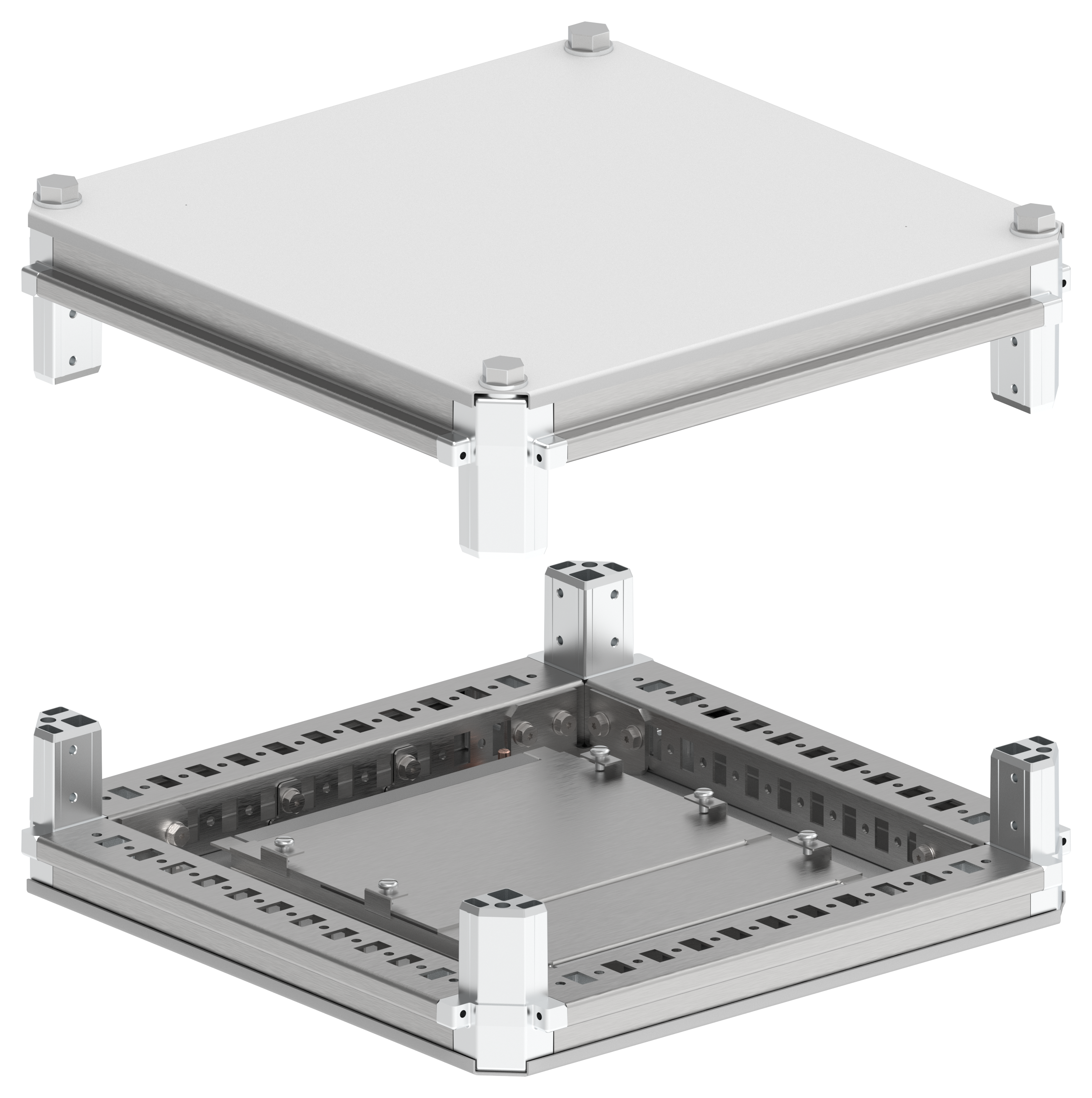 FORMAT Крыша и основание 400х400 IP54 IEK