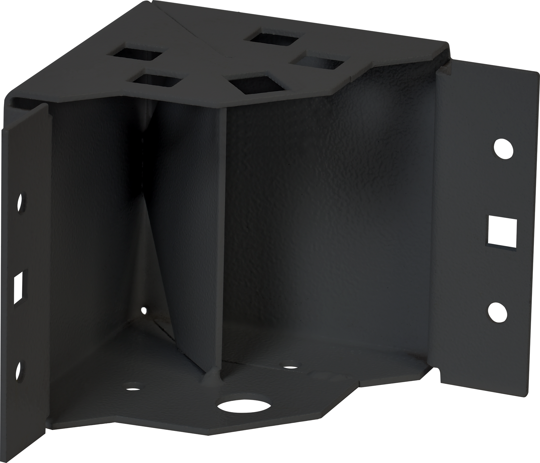 Угол цоколя 100 RAL7021 серый IP54 (4шт/компл) FORMAT