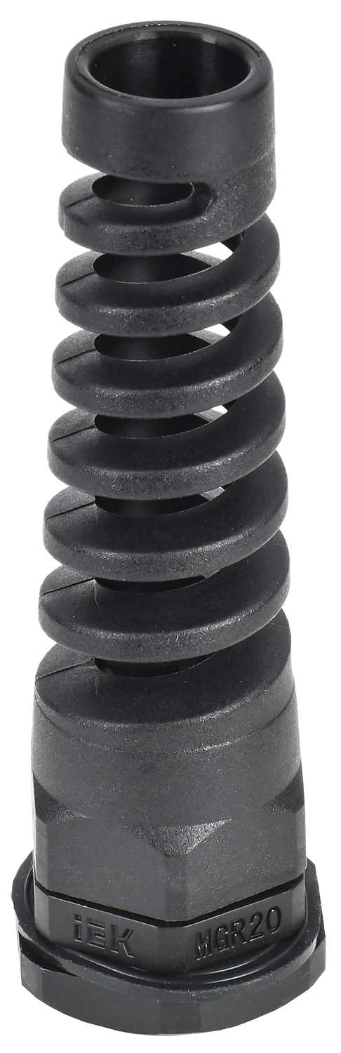 Сальник MGR 20 с гибким отводом d=6-12мм IP68 черный IEK