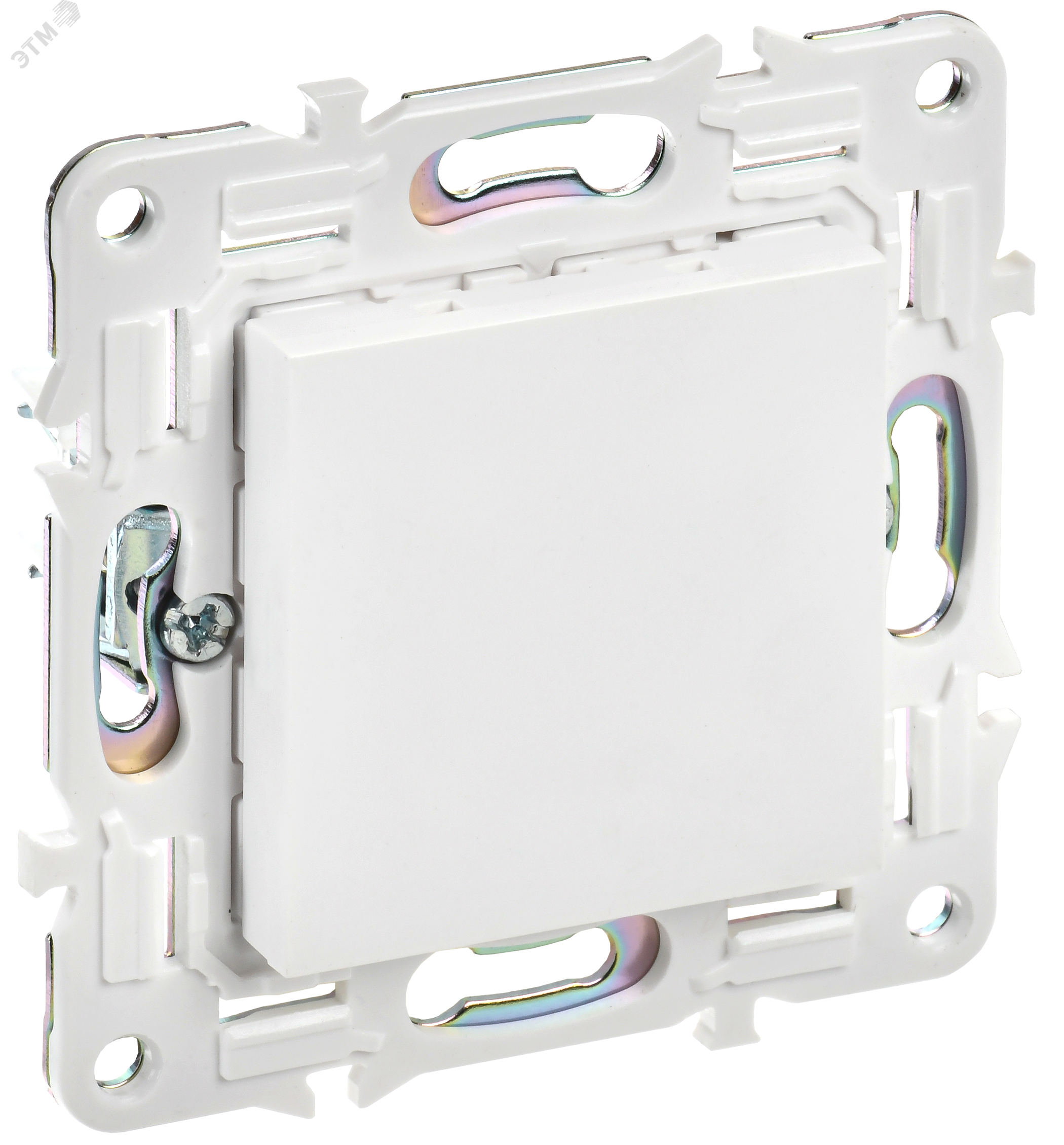 Изображение товара Заглушка с суппортом SKANDY белая IEK SK-C01W для скрытия отверстий